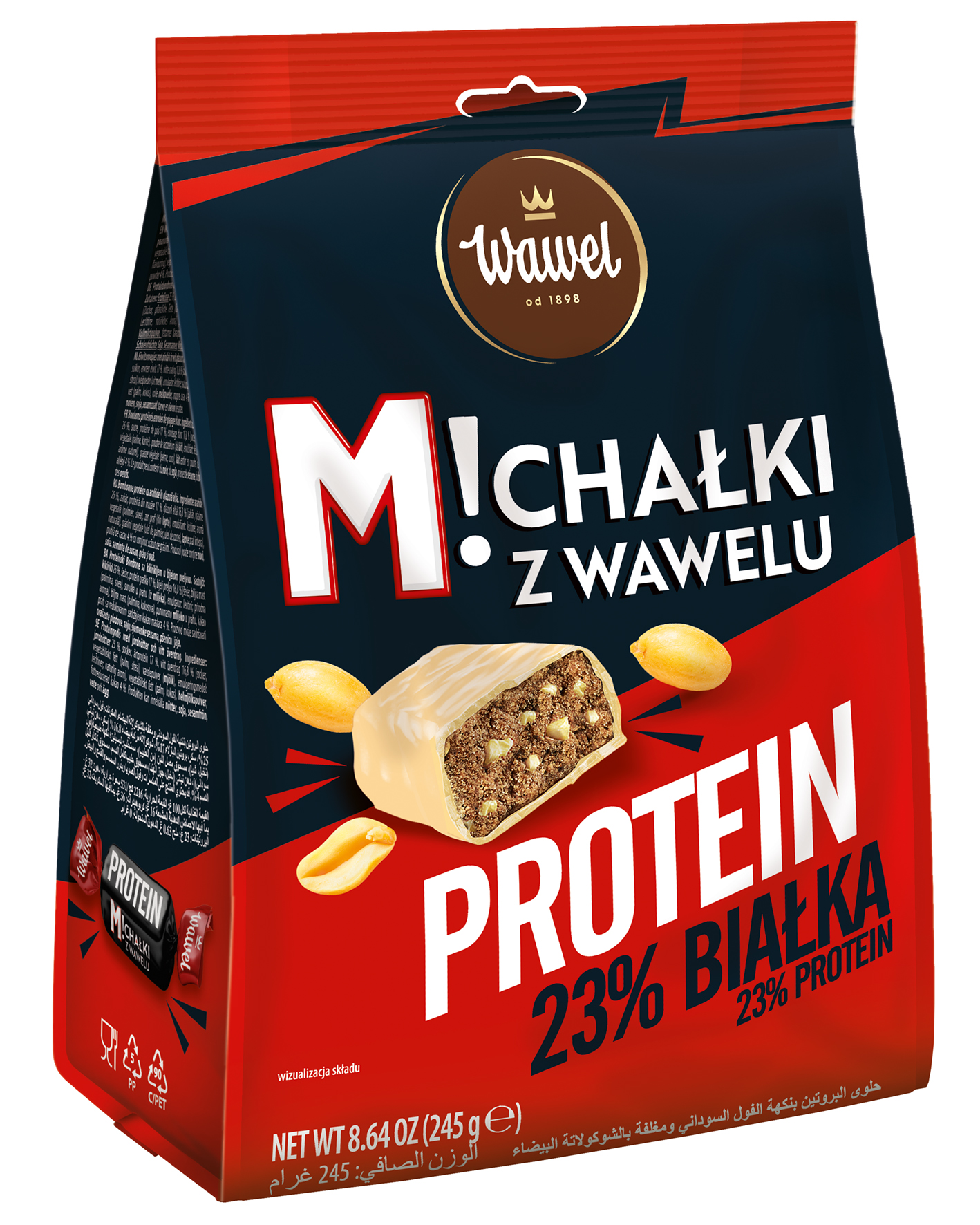 Wawel Michałki Protein 245G