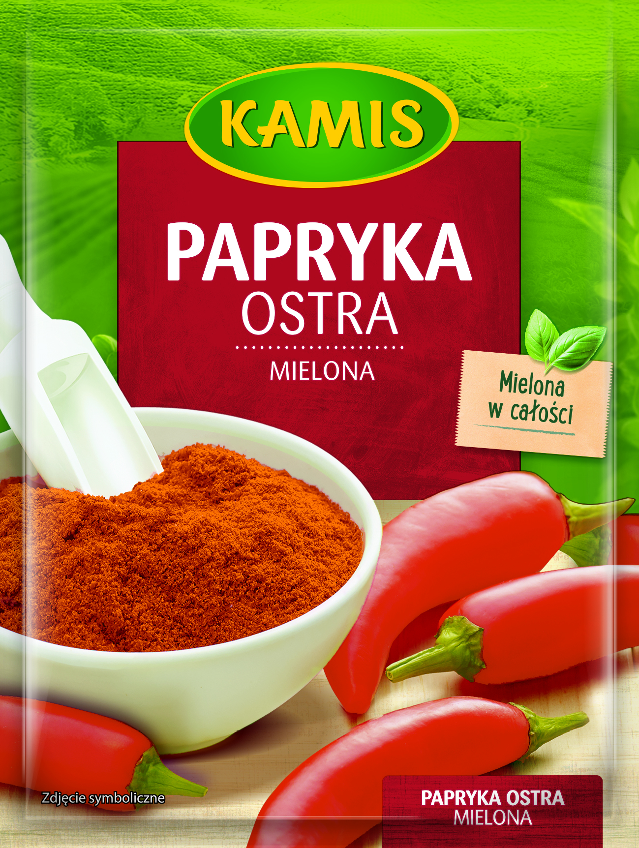 Kamis Papryka Ostra Mielona 16G