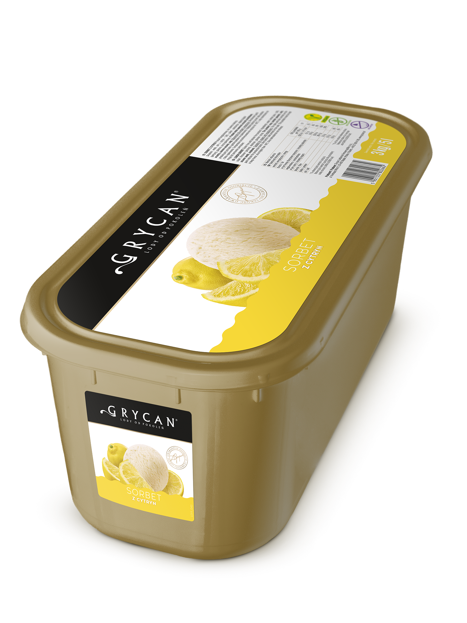 Grycan Sorbet Z Cytryn 5L