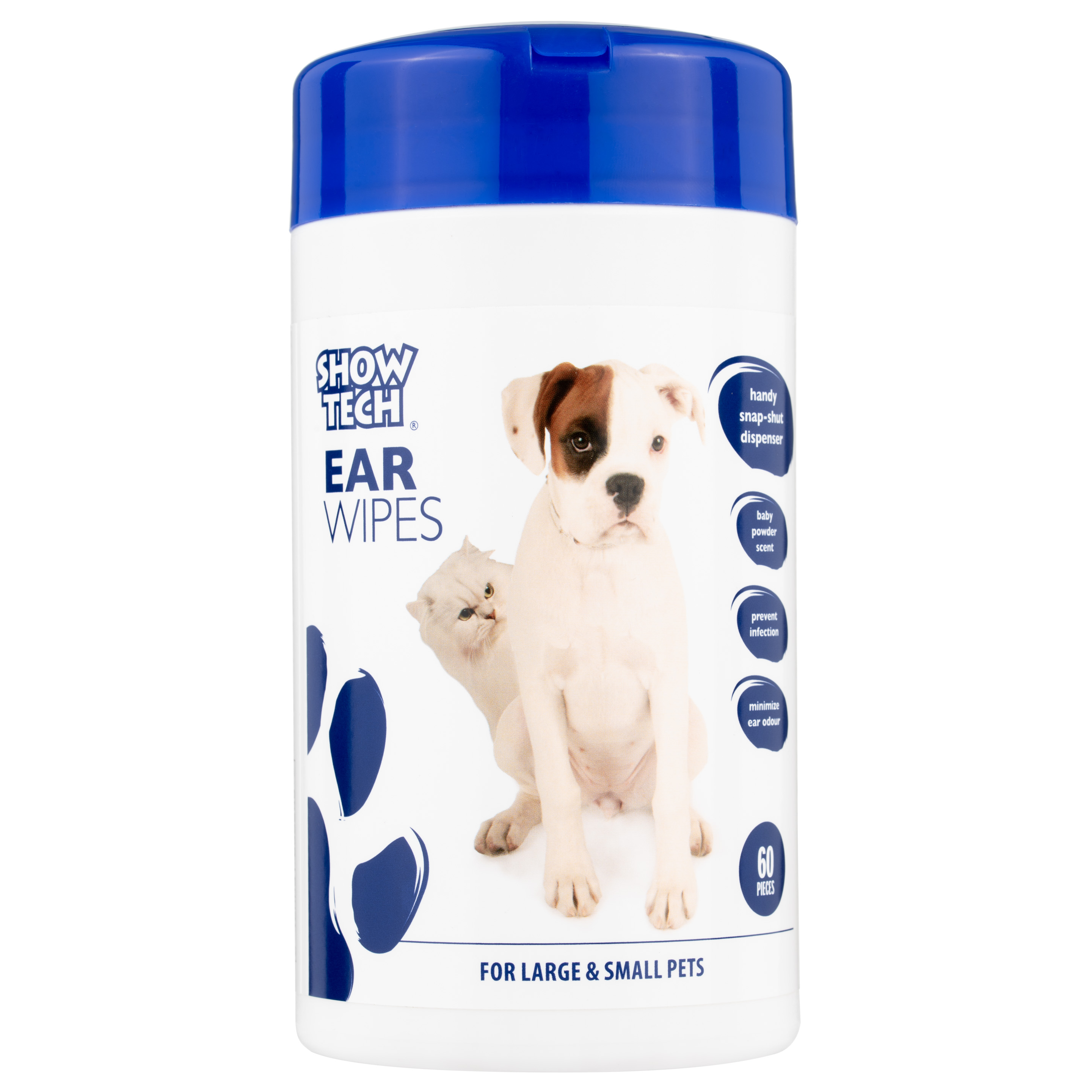 Chusteczki Do Uszu Show Tech Ear Wipes 60Szt.