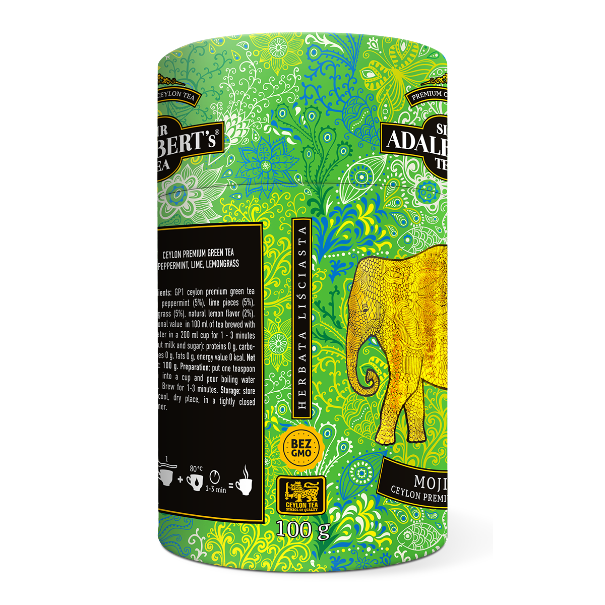 Adalbert'S Herbata Zielona - Moji Tea 100G