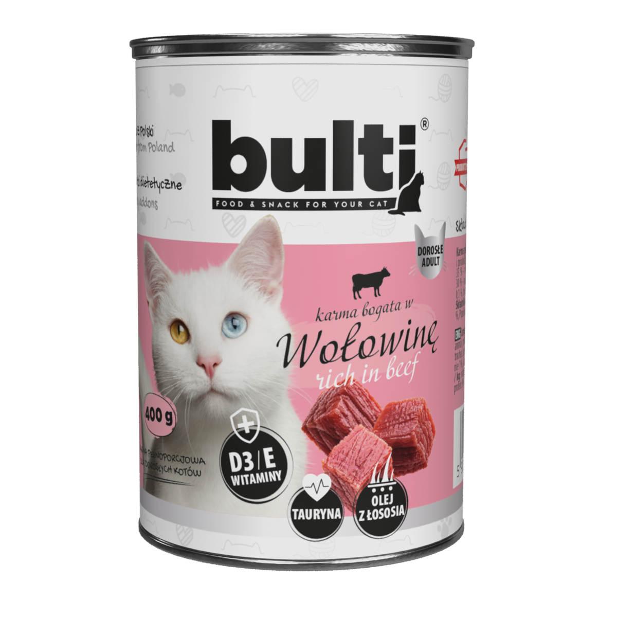 Bulti Puszka Mielonka Bogata W Wołowinę 400G