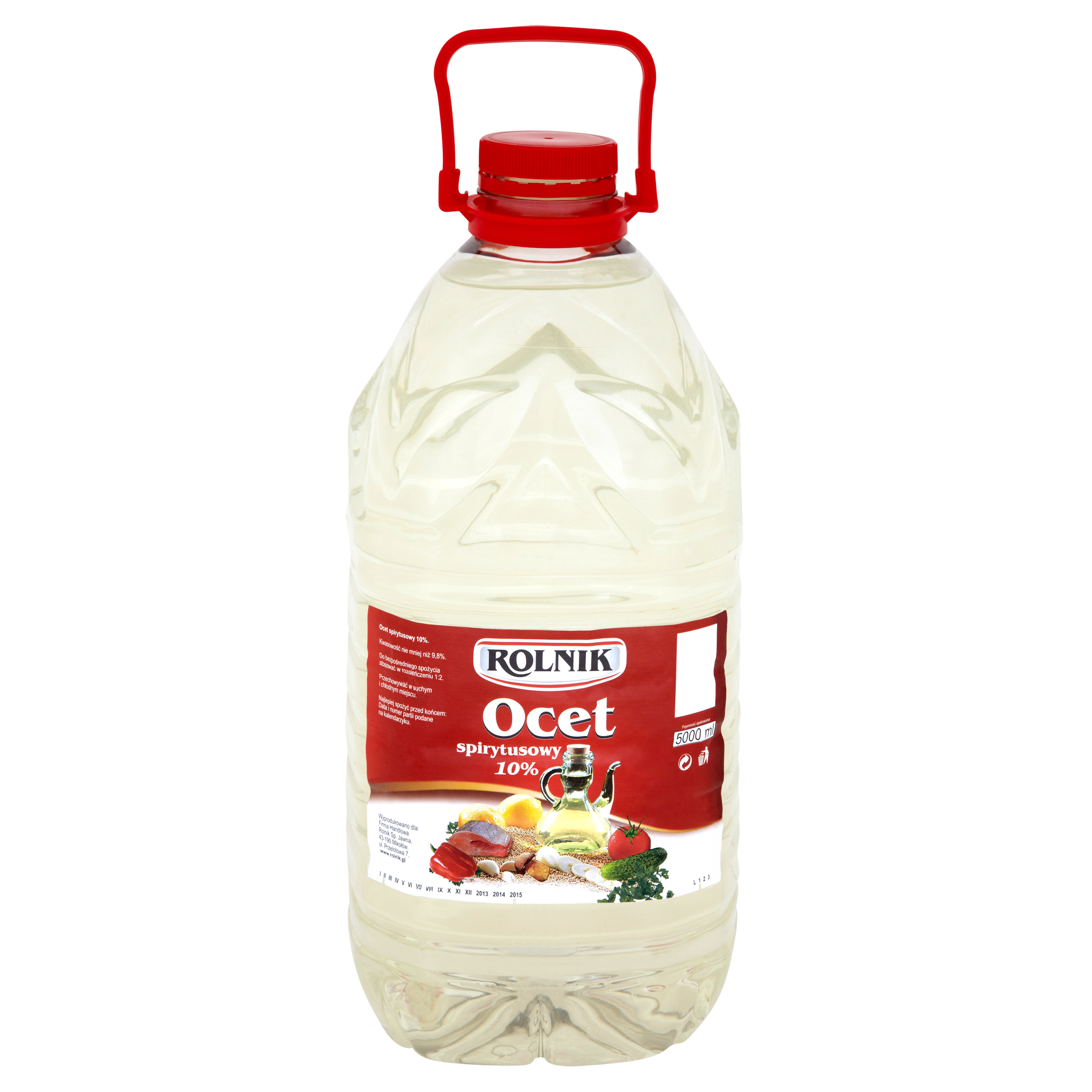 Ocet Spirytusowy 10% Rolnik 5 L