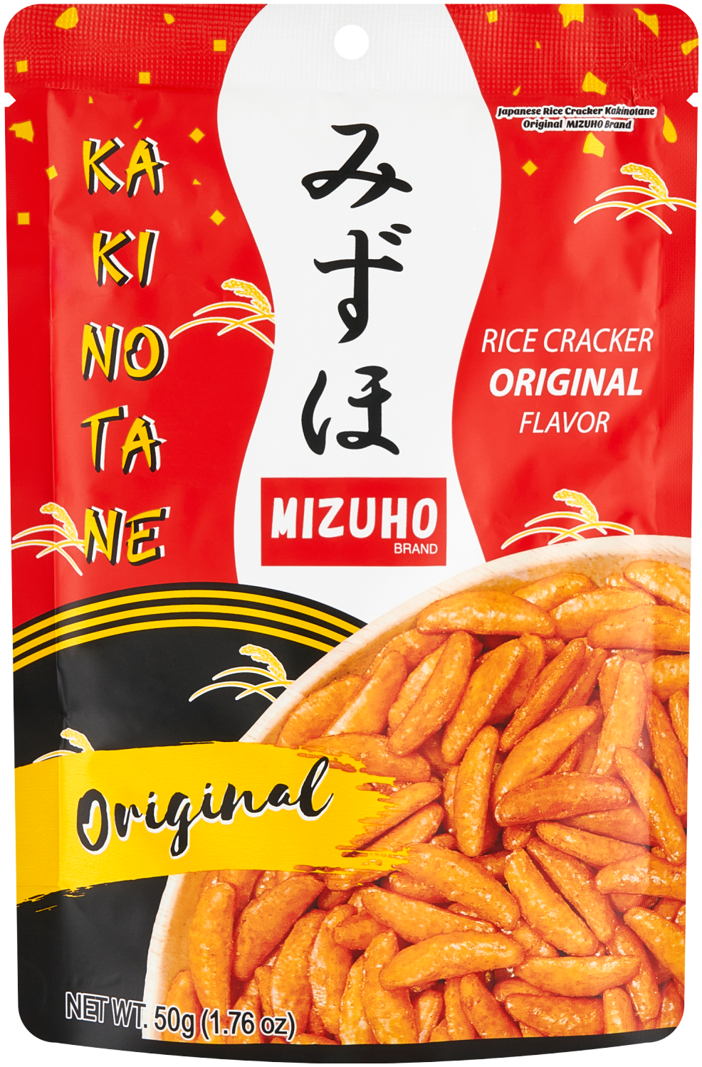 Mizuho Snaki Ryżowe Kakinotane Original 50G