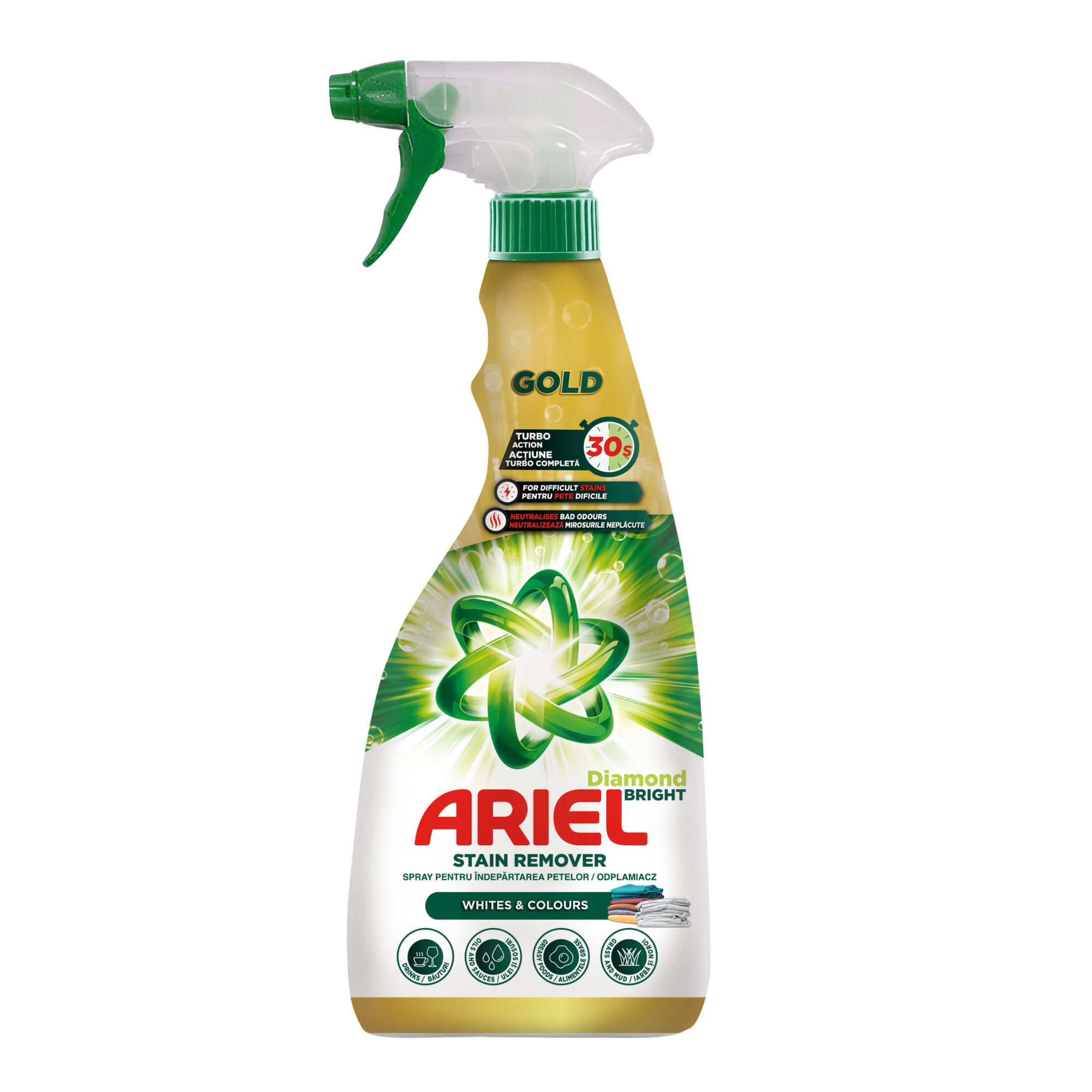 Ariel Gold Odplamiacz Do Trudnych Plam 750Ml