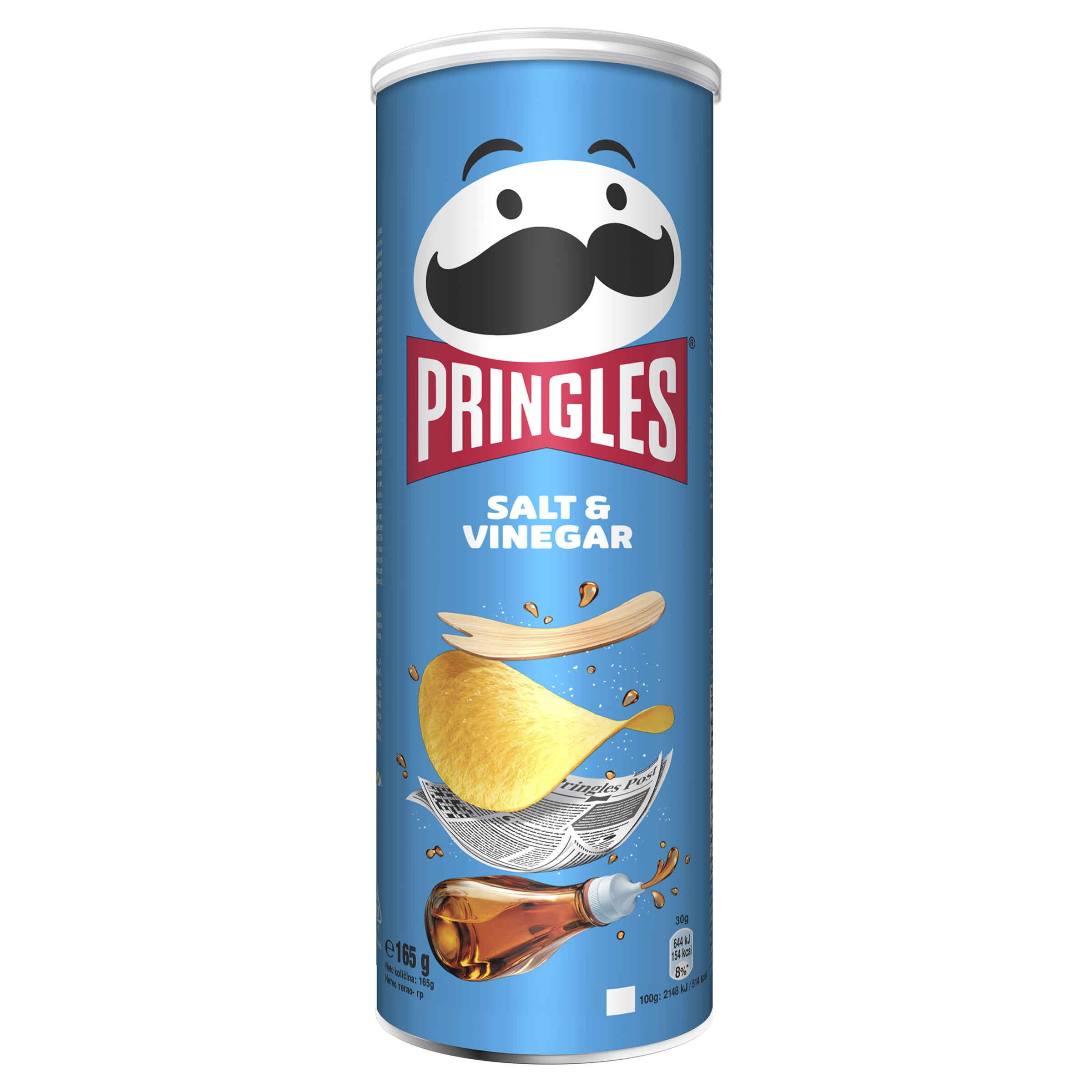 Pringles Salt & Vinegar 165G