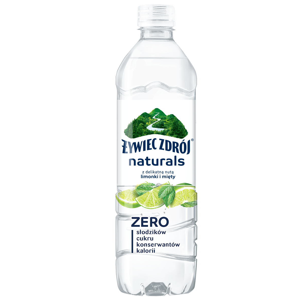 Żywiec Zdrój Naturals Smak Limonka-Mięta 0,5 L