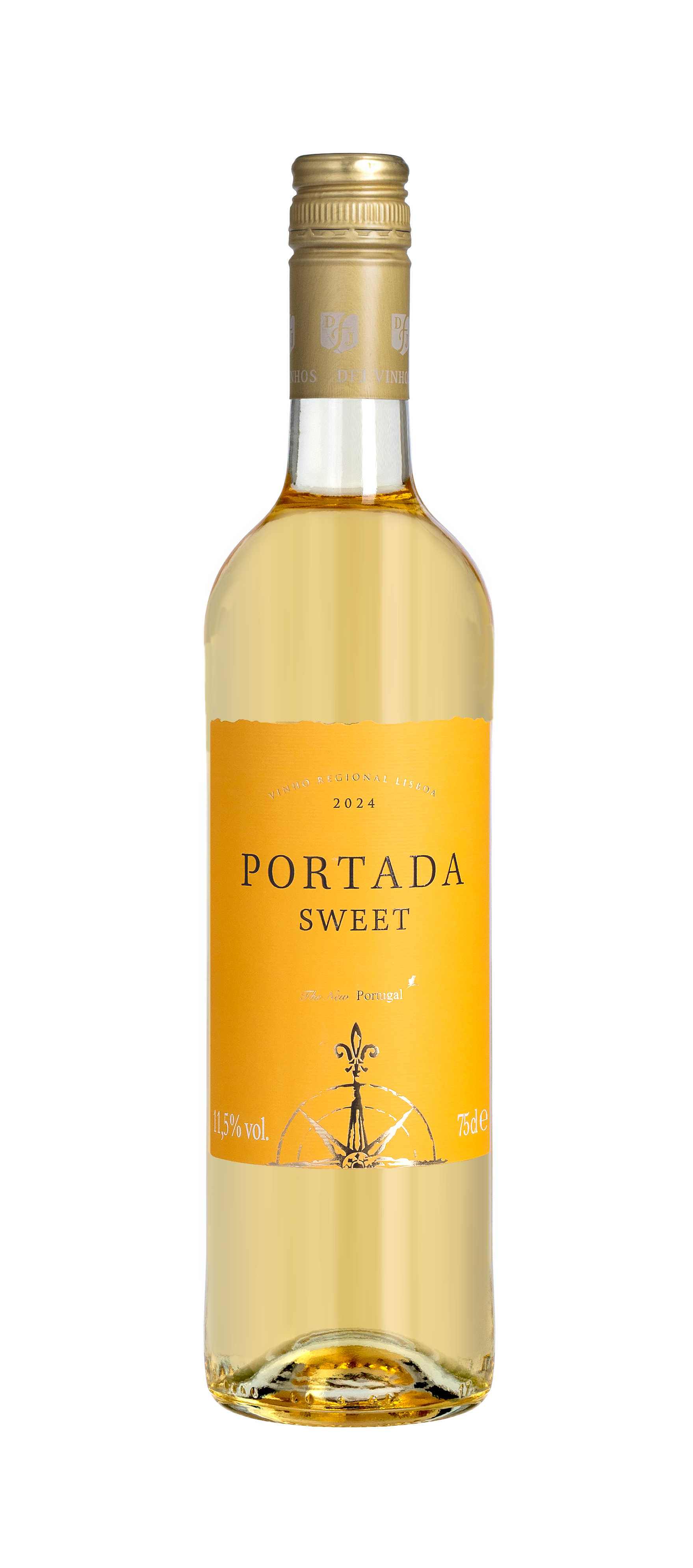 Portada Lisboa Portugalia Wino Białe Słodkie 750 Ml
