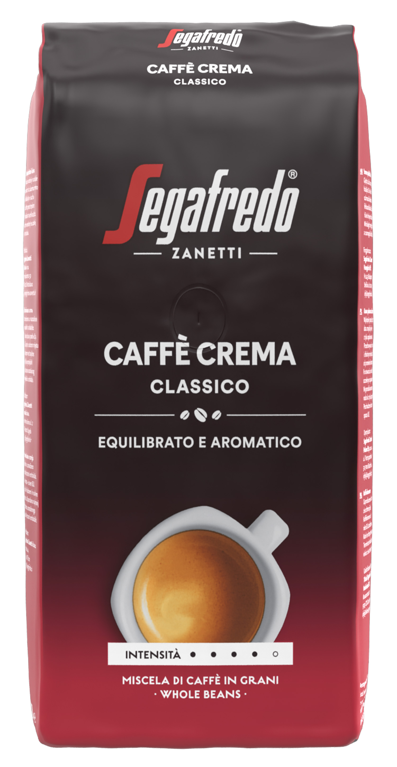 Segafredo Kawa Ziarnista Crema Classico 1000 G