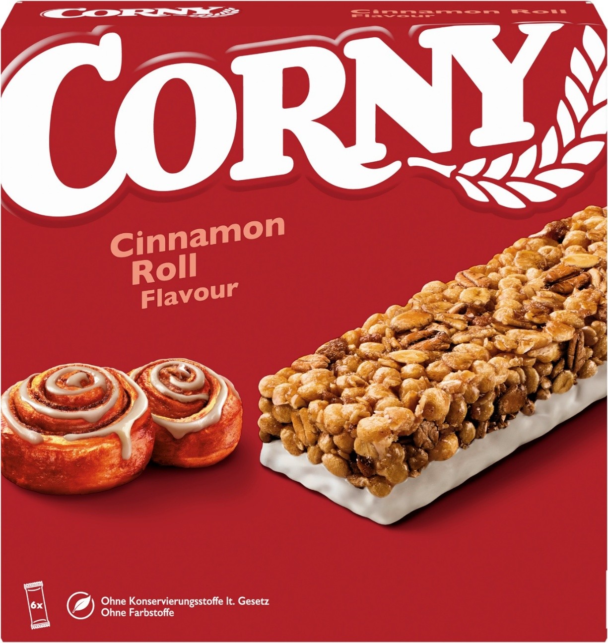Corny Base Multipack O Smaku Cynamonki 6X23G