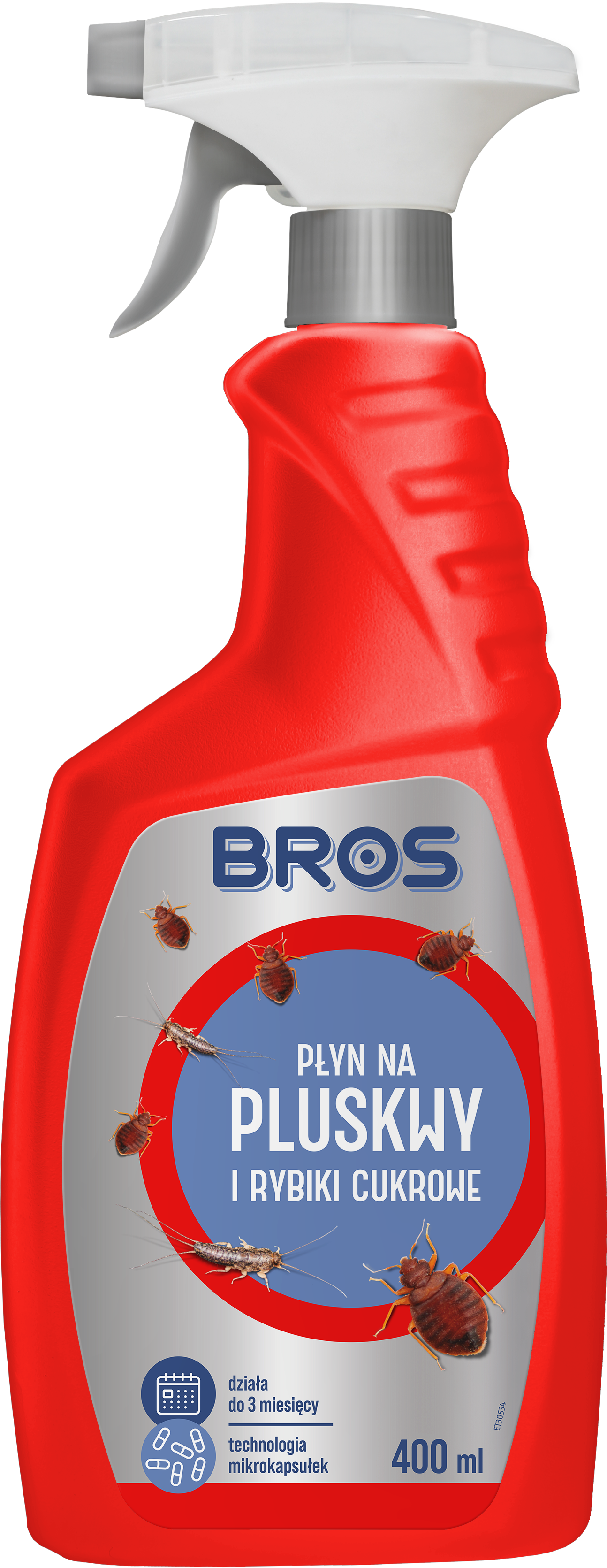 Bros - Płyn Na Pluskwy I Rybiki Cukrowe 400Ml