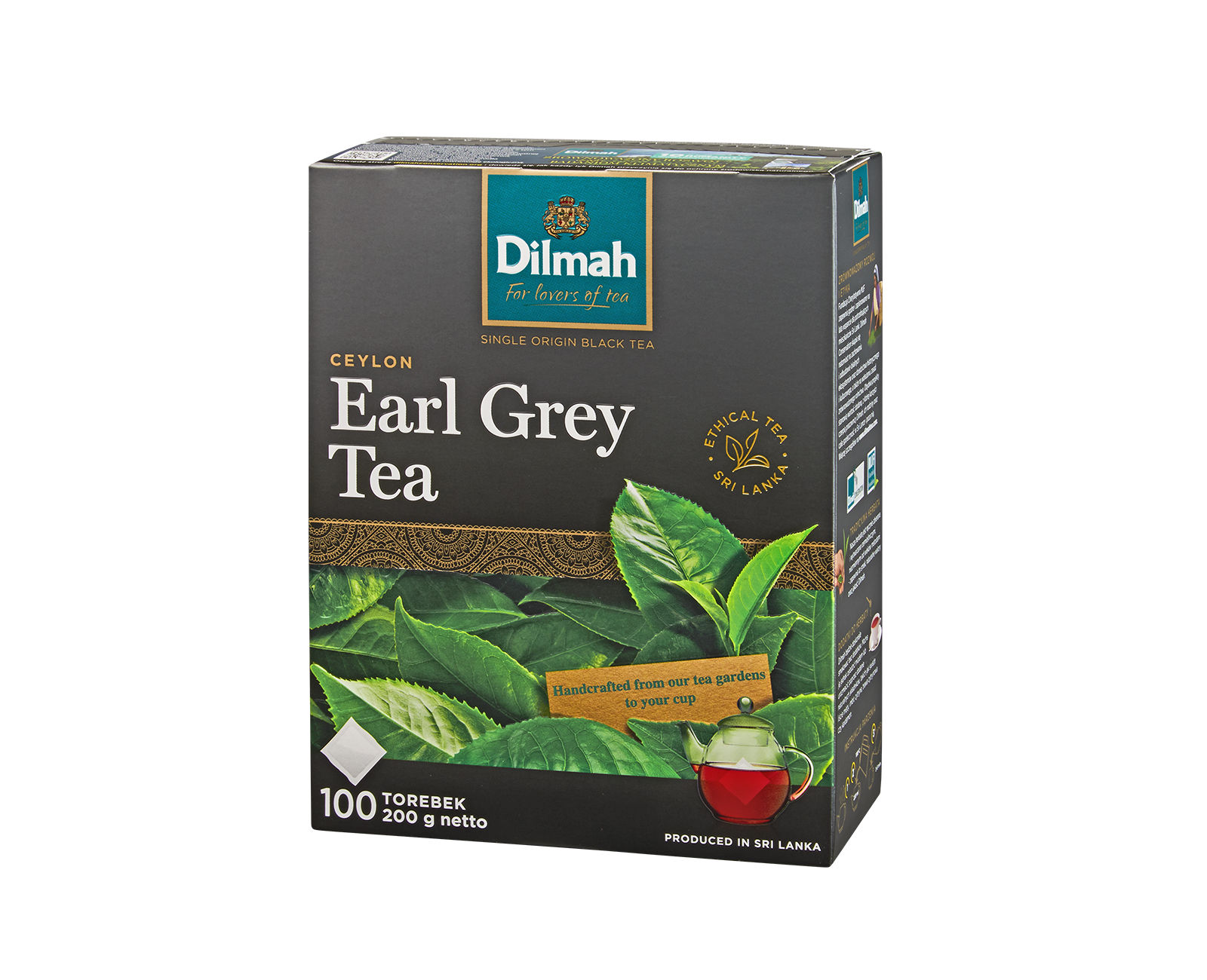 Dilmah Ceylon Earl Grey Tea 100X2 G
