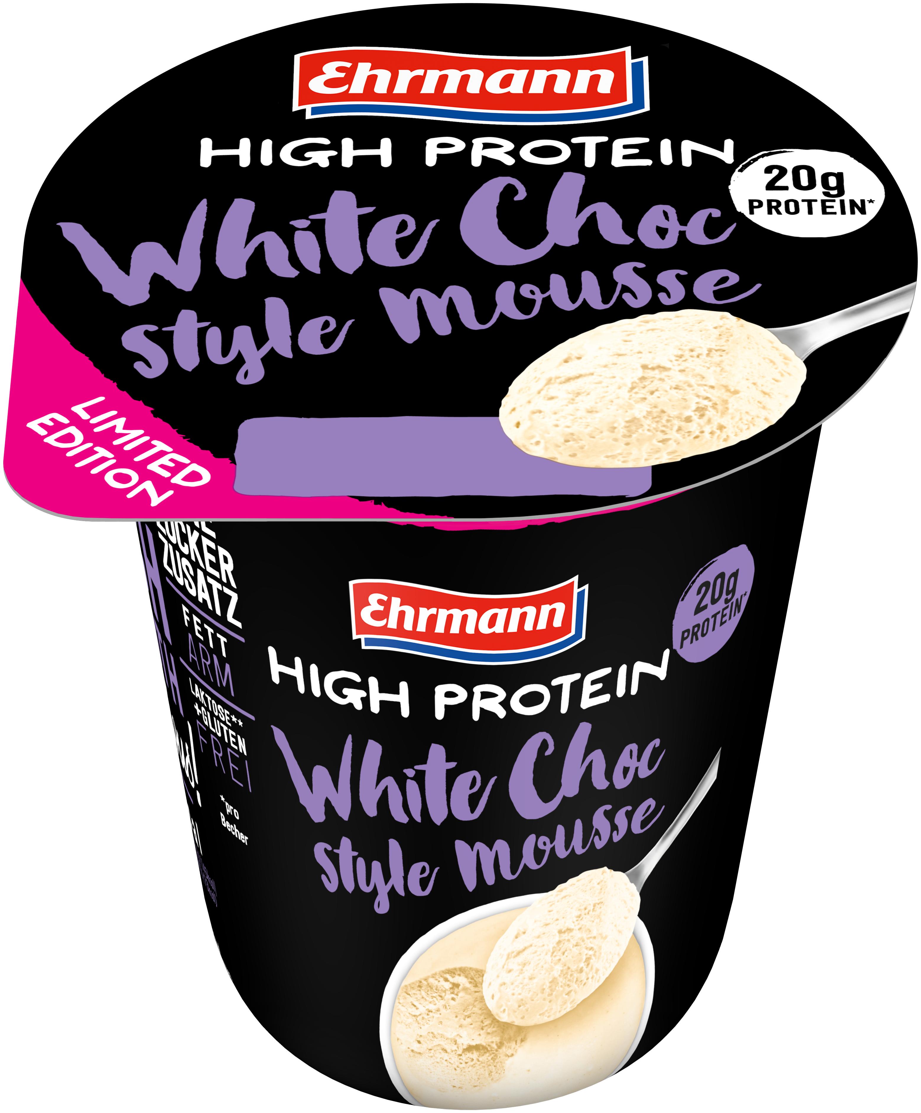 Ehrmann High Protein Mousse White Choc 200G