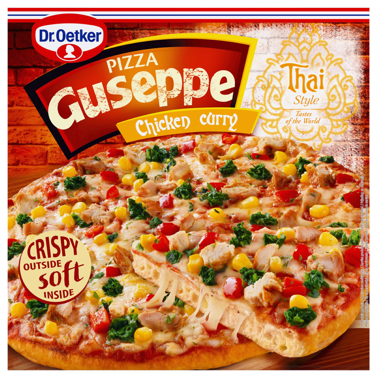 Dr. Oetker Pizza Guseppe Thai Style Chicken Curry 375 G
