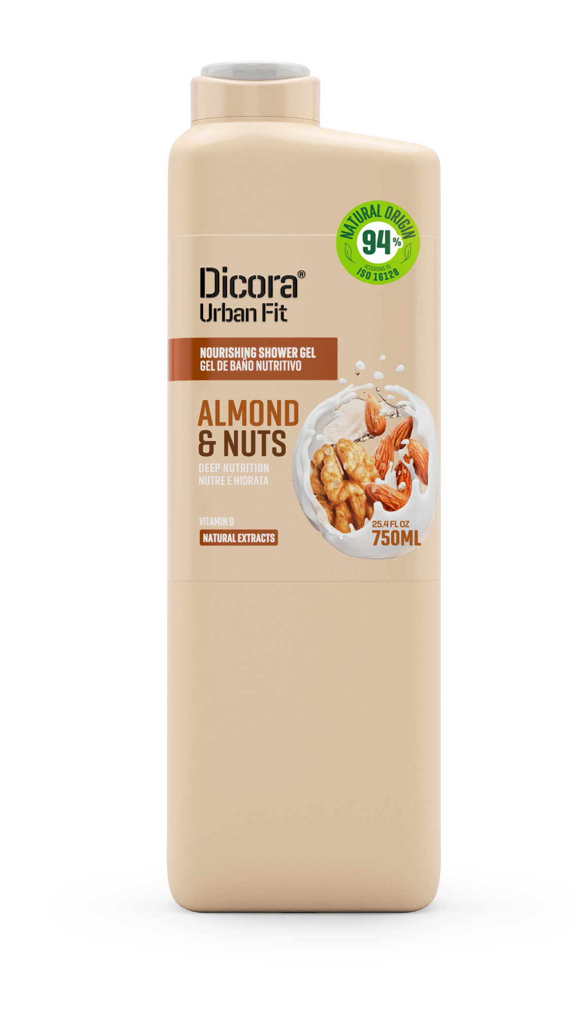 Żel Pod Prysznic Vit B Almonds & Nuts 750 Ml