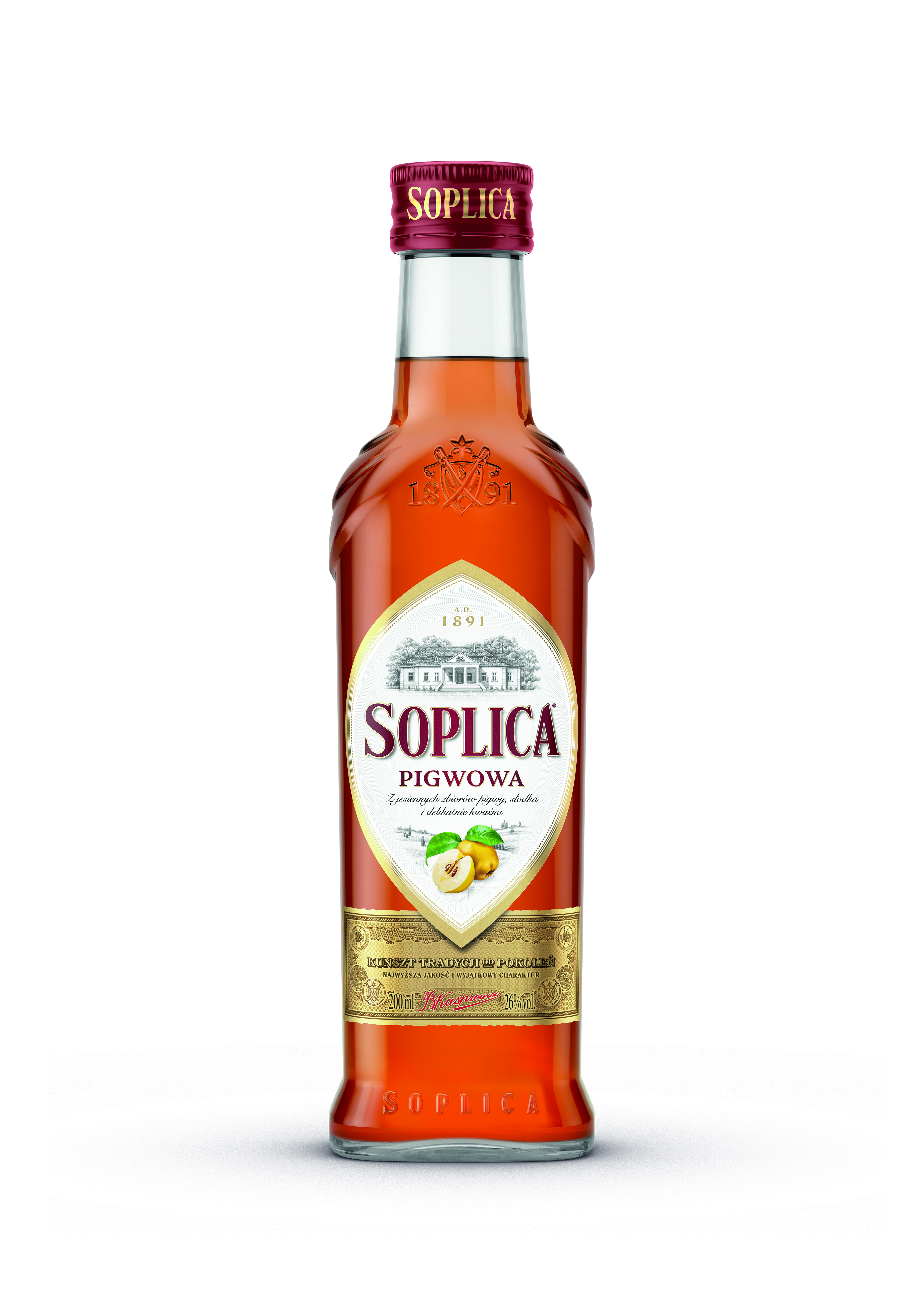 Likier Soplica Pigwowa 26 % 200 Ml