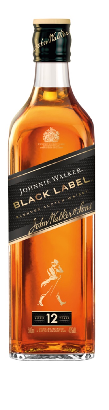 Whisky Johnnie Walker Black Label 40% 500 Ml