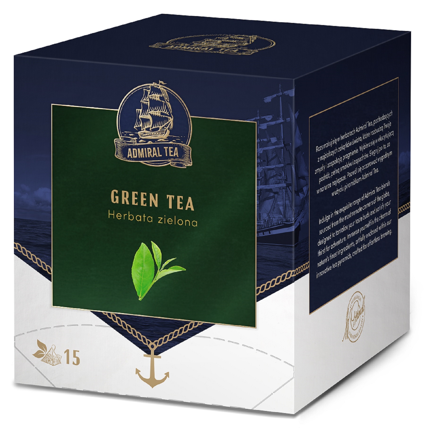 Admiral Tea Zielona Herbata 15X2G
