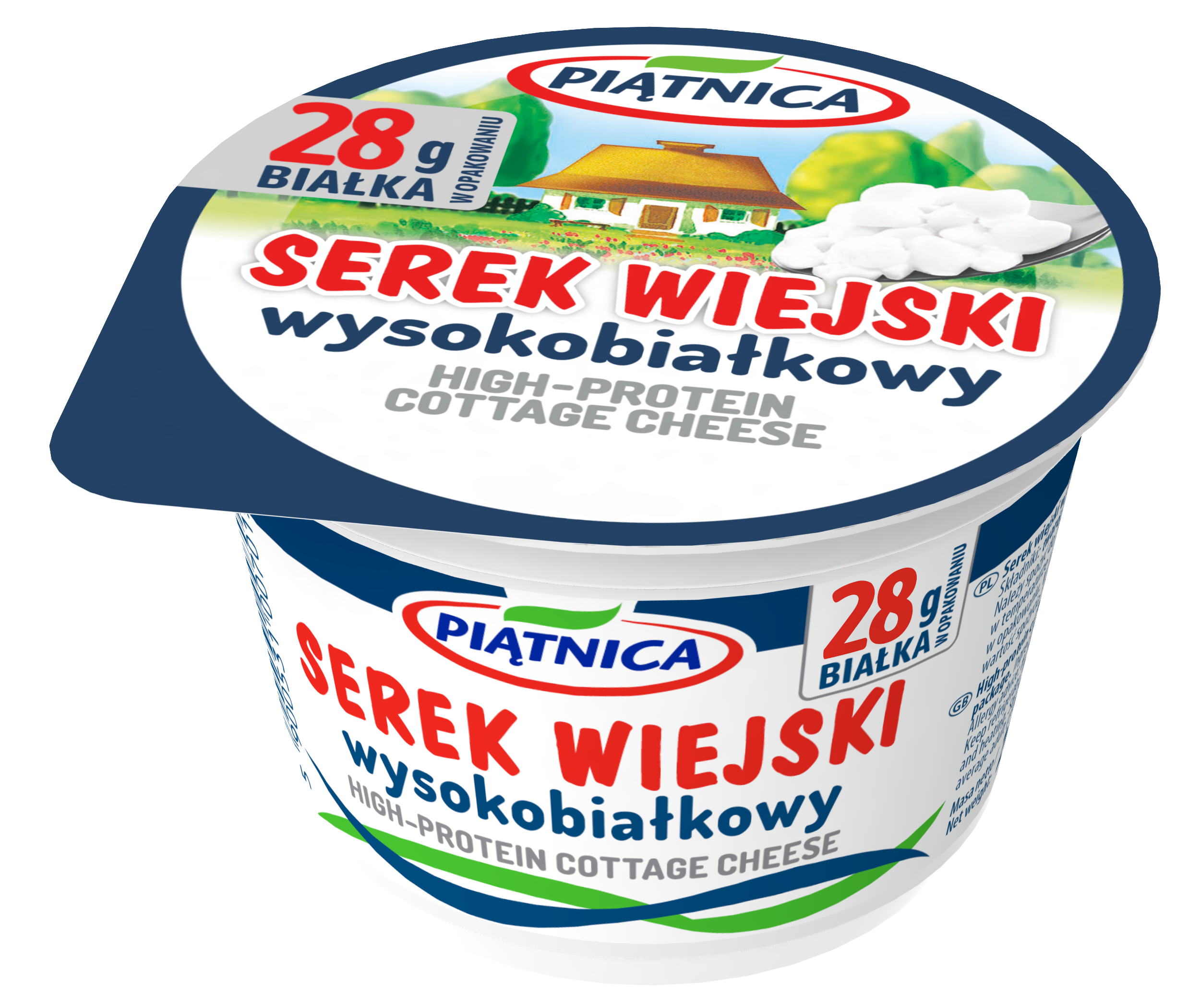 Piątnica Serek Wiejski Wysokobiałkowy 200 G