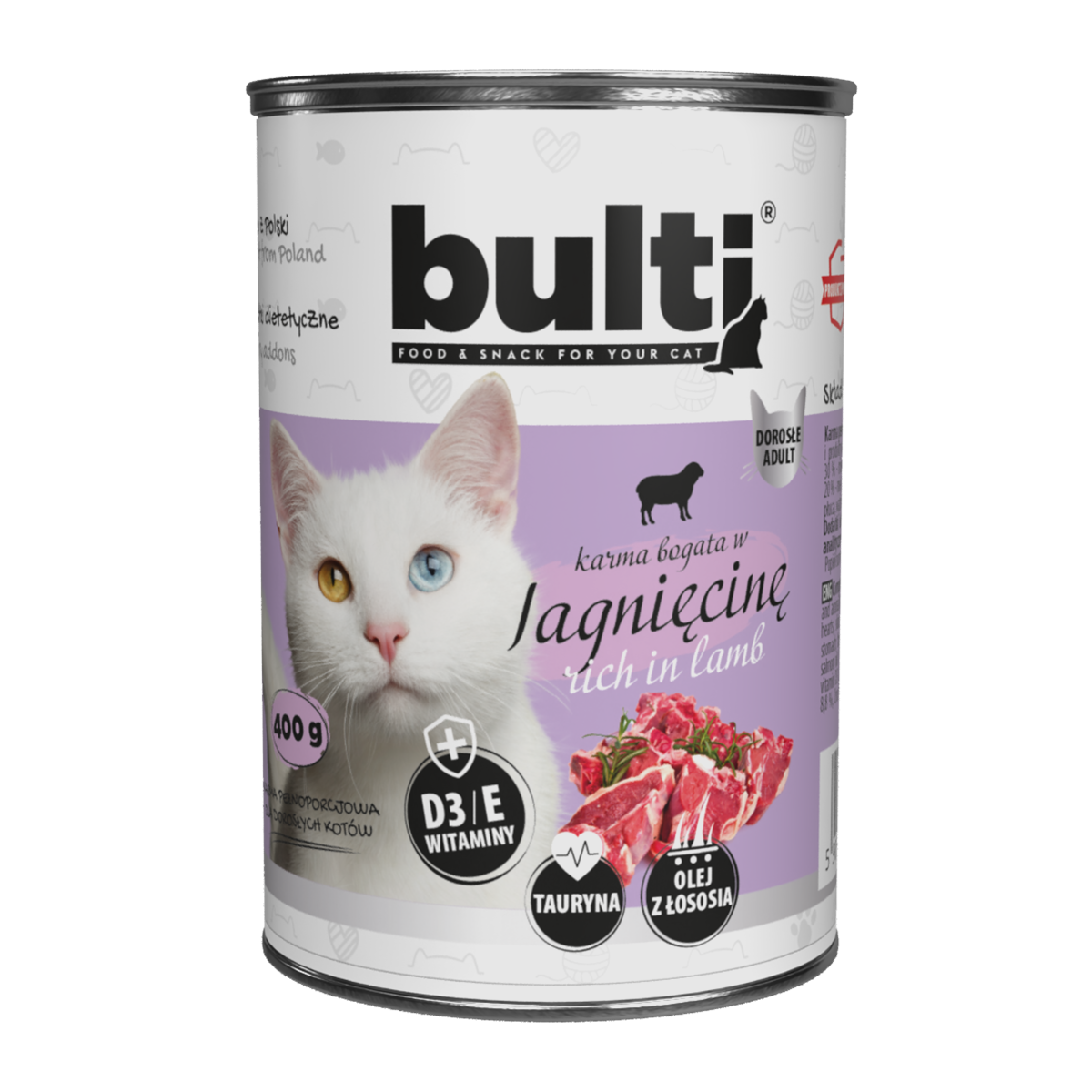 Bulti Puszka Mielonka Bogata W Jagnięcinę 400G