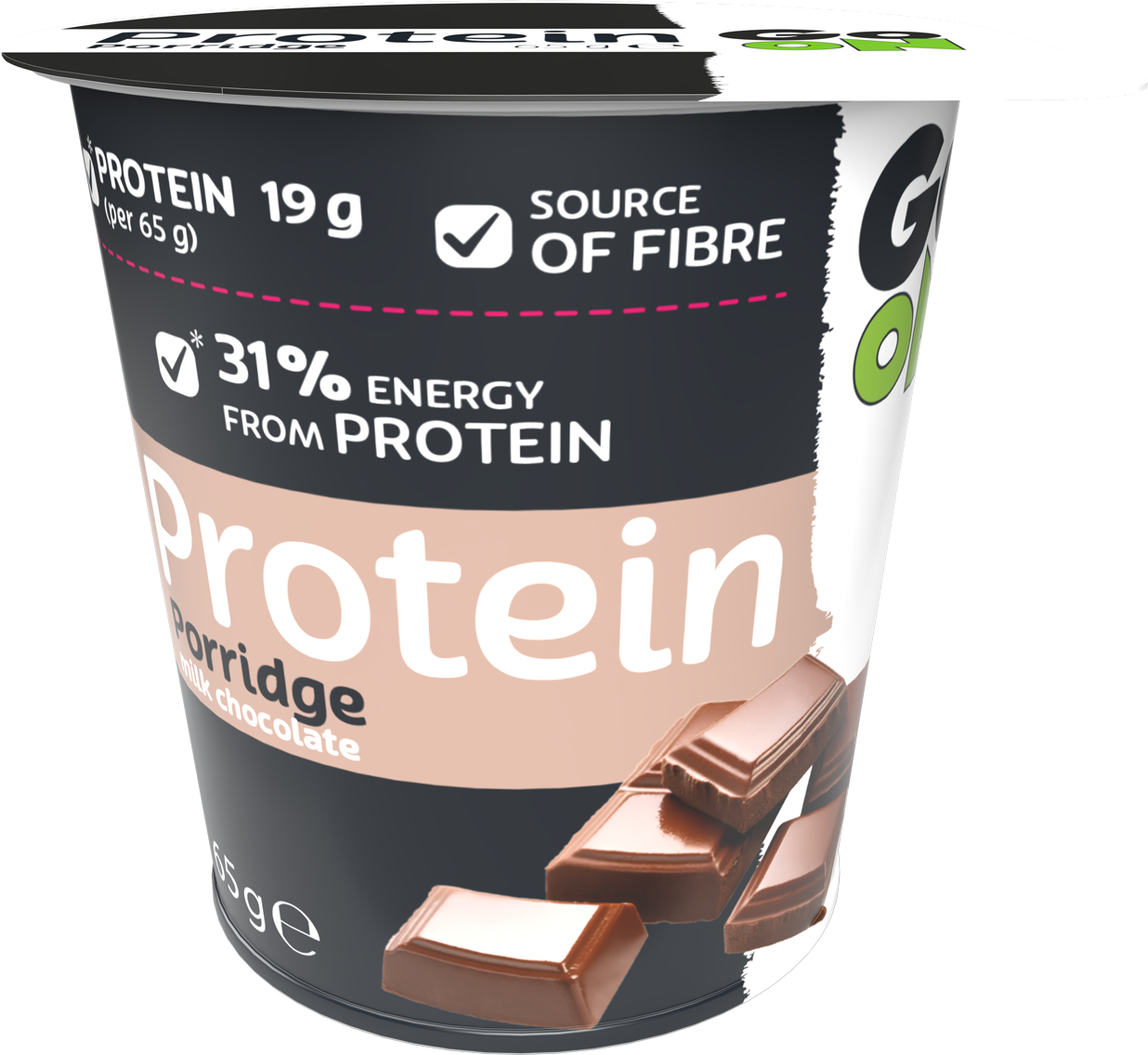 Go On Owsianka Proteinowa Z Czekoladą W Kubeczku 65G (36Szt)