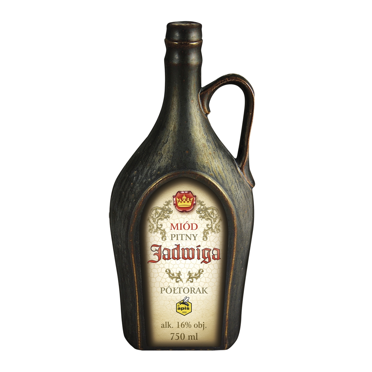 Apis Miód Pitny Półtorak Jadwiga Kamionka 750 Ml, Alk. 16%