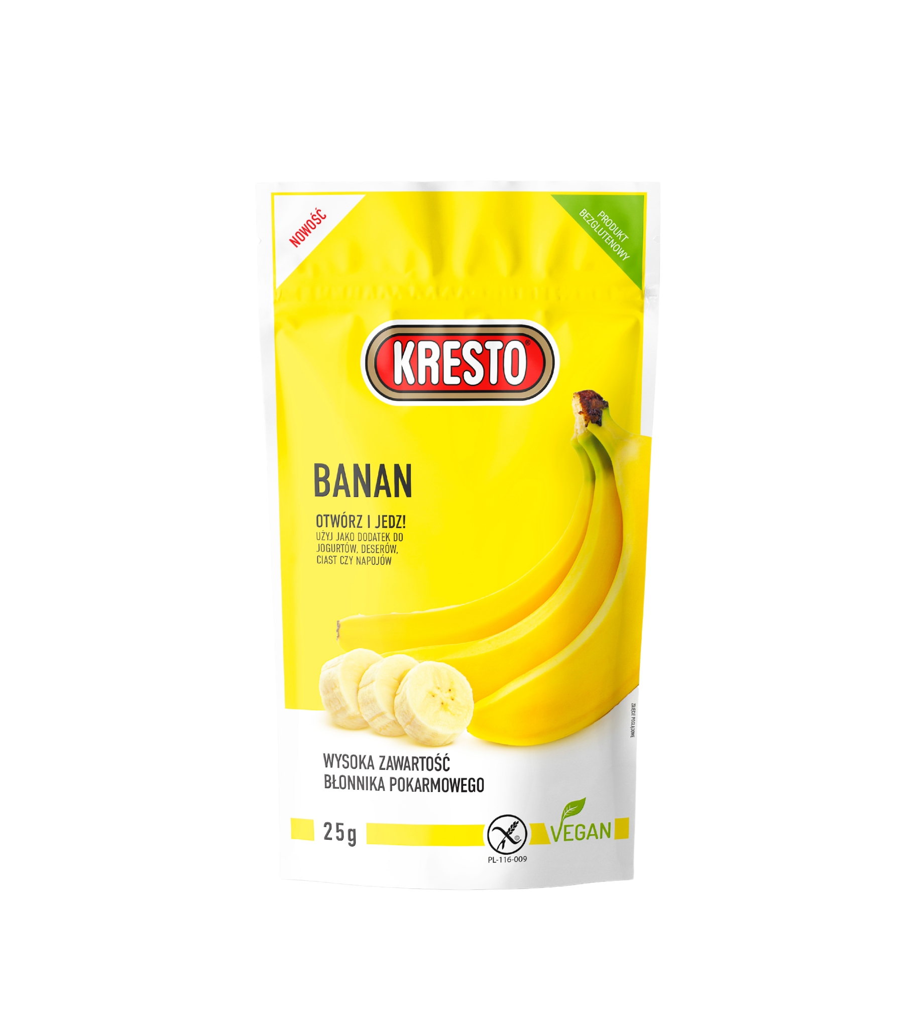 Kresto Banan Liofilizowany 25G