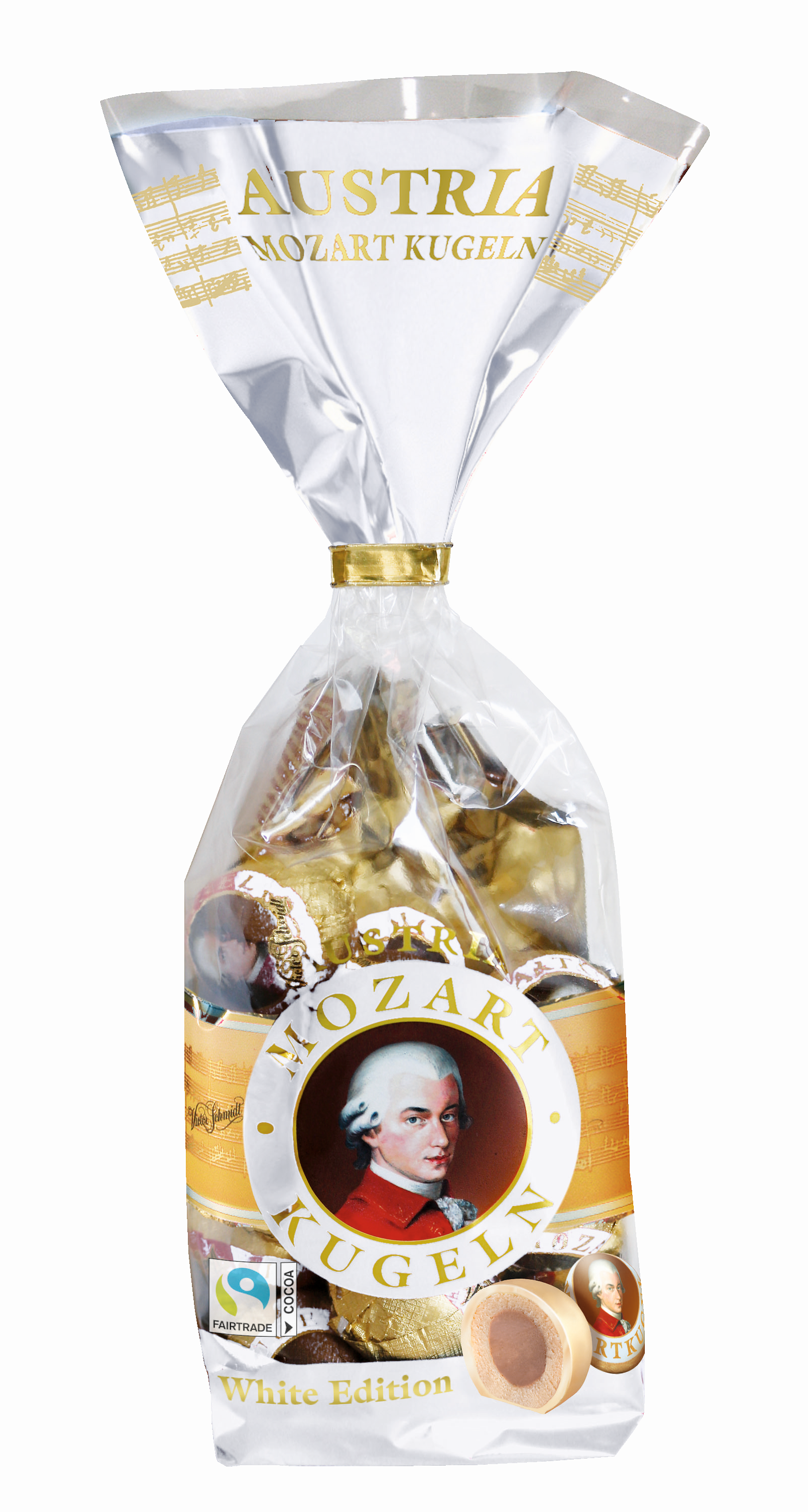 Manner Czekoladki Mozartkugeln Z Białą Czekoladą 231G