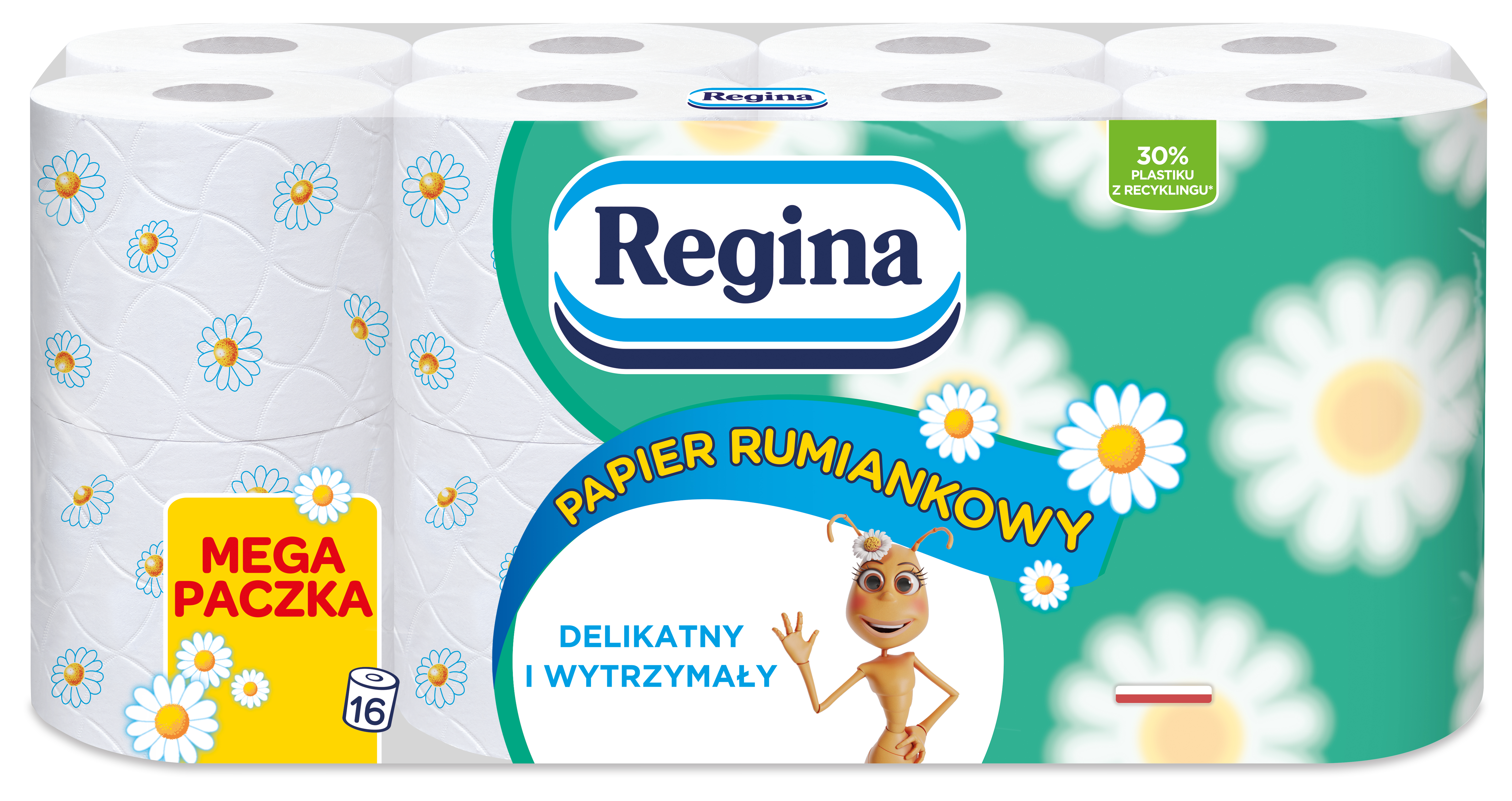 Papier Toaletowy Regina Papier Rumiankowy 16 Rolek