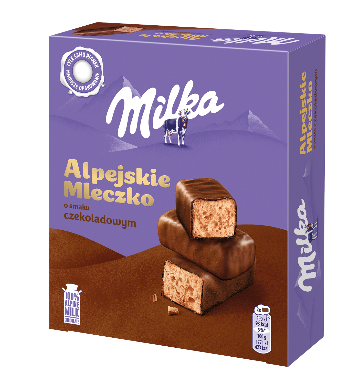 Milka Alpejskie Mleczko Czekoladowe 330G