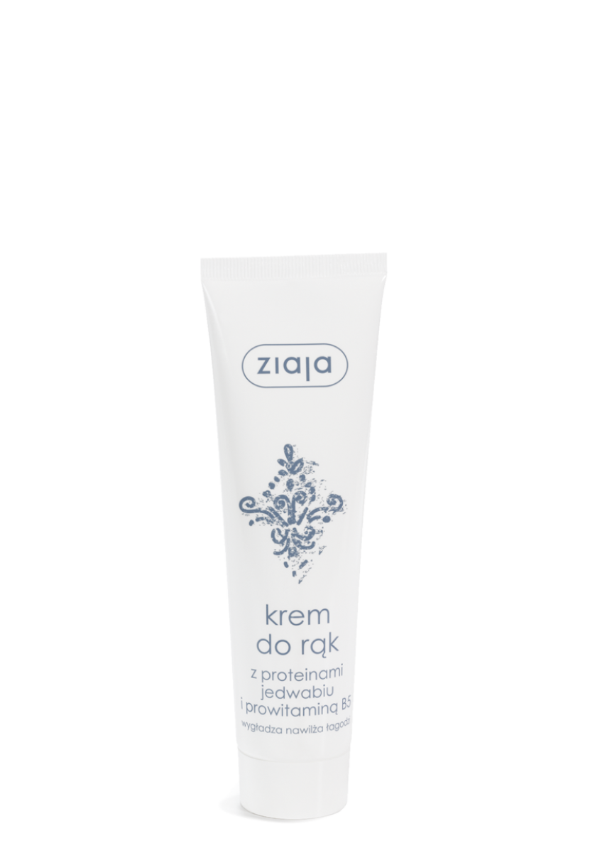 Ziaja Krem Do Rąk Z Proteinami Jedwabiu I Prowitaminą B5 100 Ml