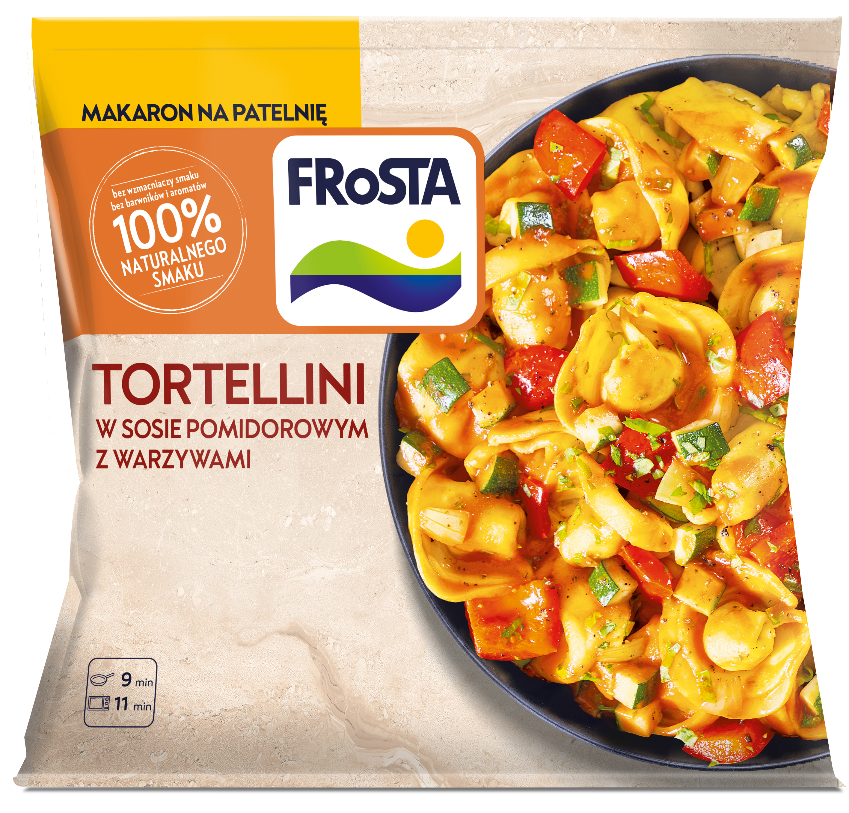 Frosta Tortellini Z Warzywami W Sosie Pomidorowym 450G