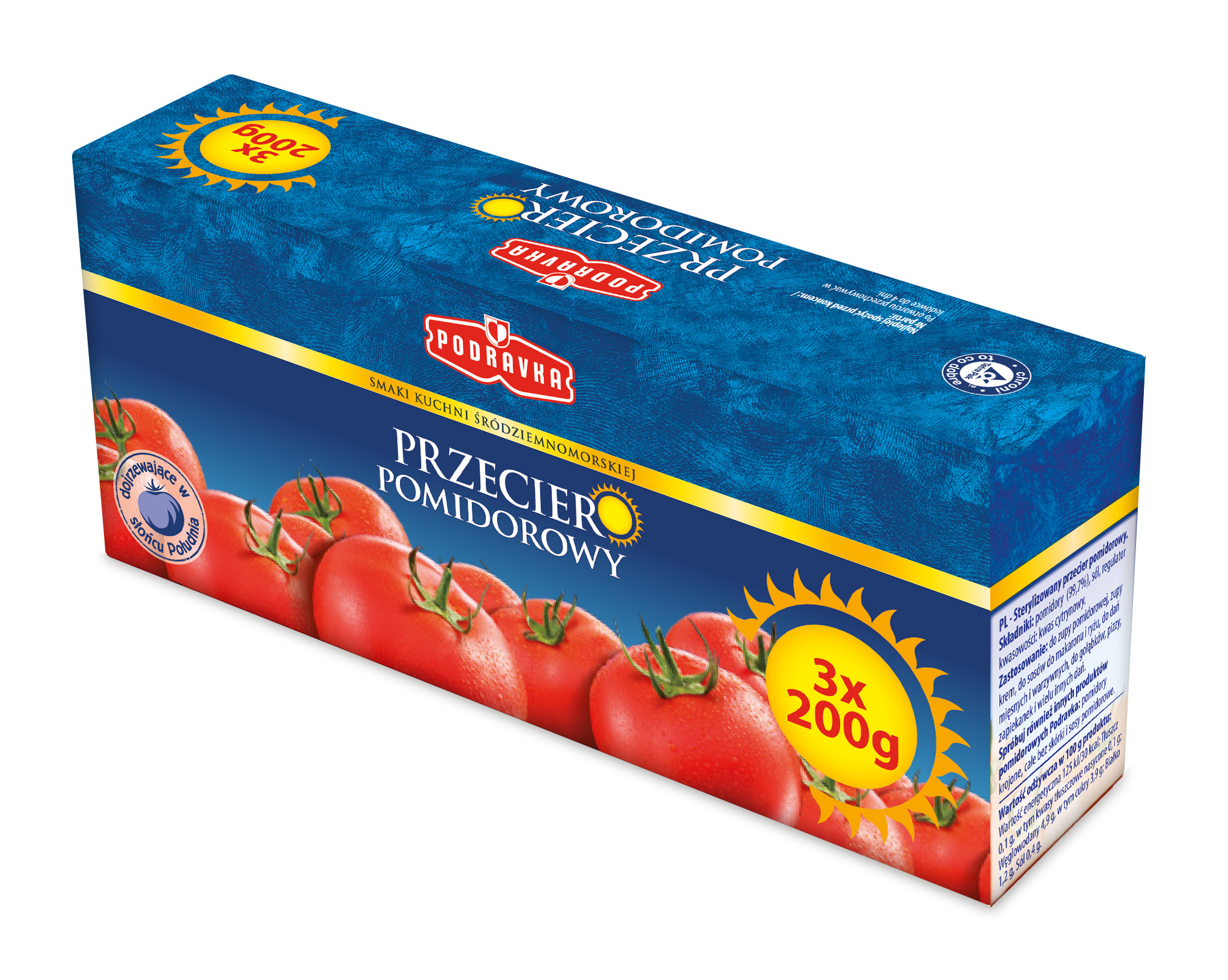 Podravka Przecier Pomidorowy 3X200G