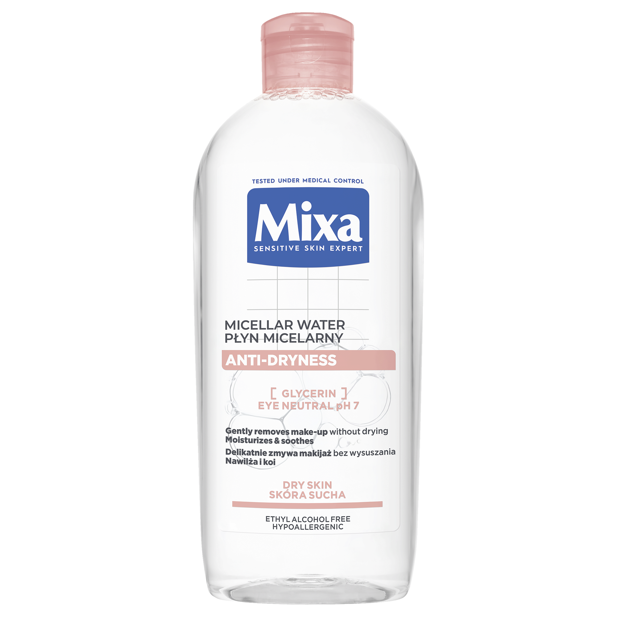 Mixa Płyn Micelarny Przeciw Przesuszaniu 400 Ml