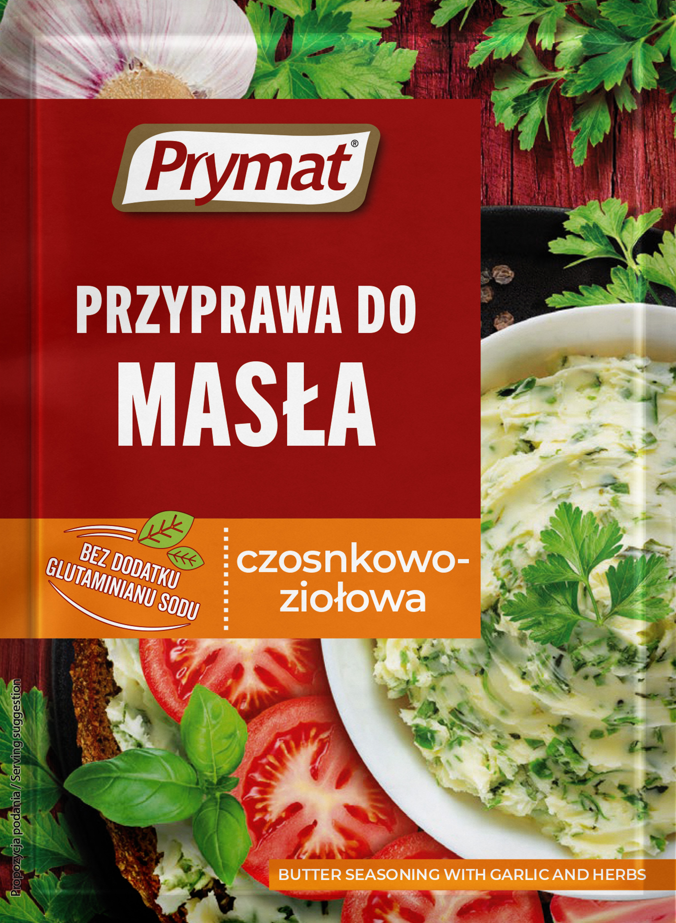 Przyprawa Do Masła Czosnkowo-Ziołowa 12G Prymat