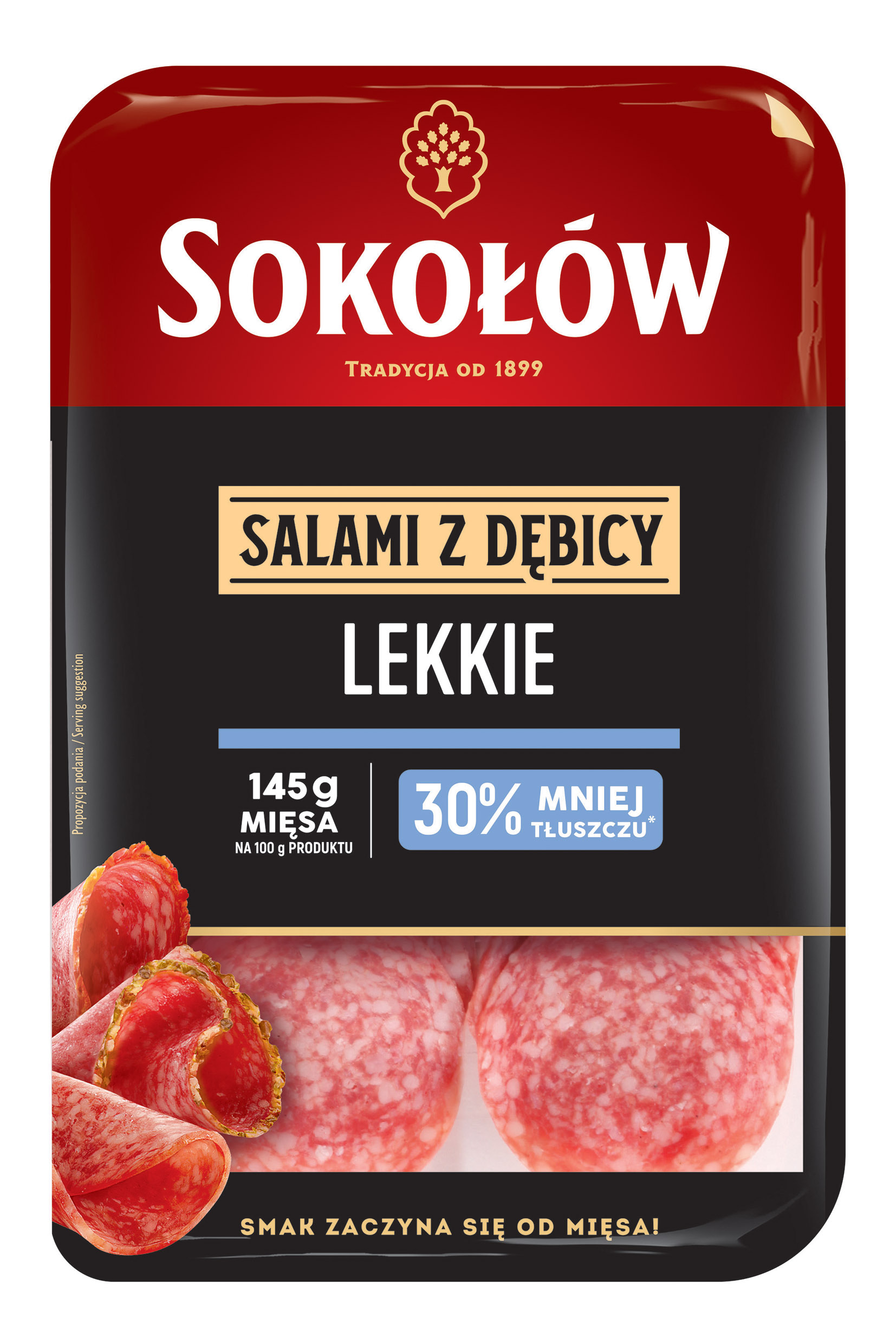 Salami Lekkie 100 G Sokołów