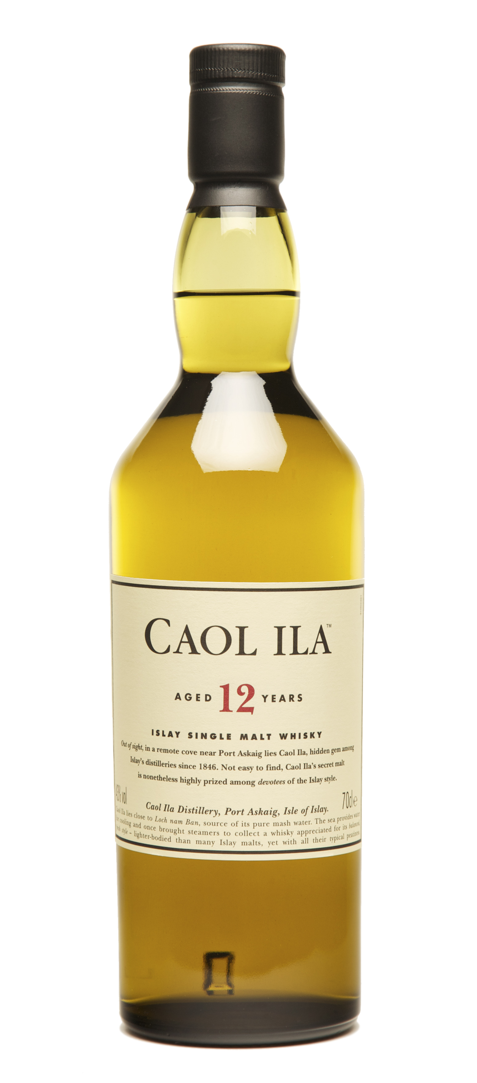 Caol Ila 12Yo, Islay Single Malt Scotch Whisky 43% 700 Ml
