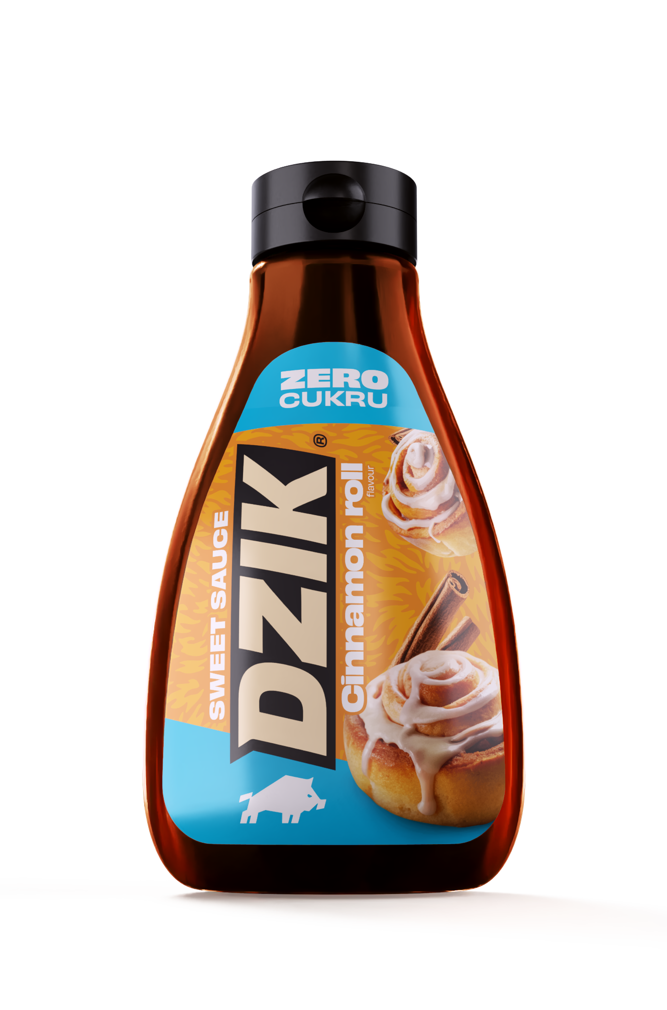 Dzik Sos Zero Cinnamon Roll 425Ml