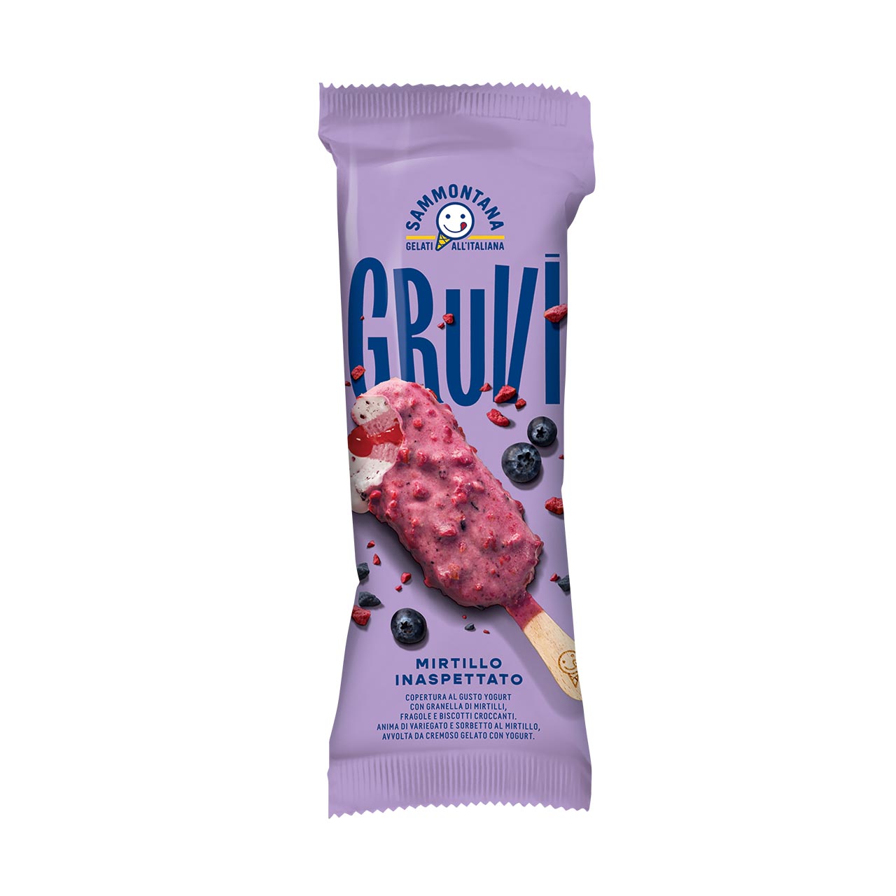 Sammontana Lody Gruvi Mirtillo Jagoda 75Ml/60G