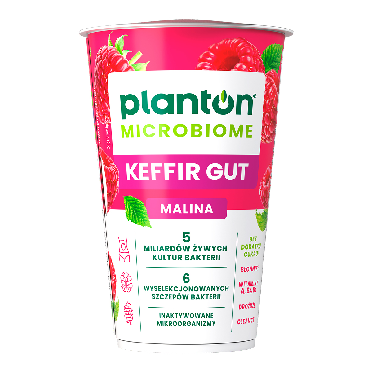Planton Microbiome Keffir Gut Malina 200G