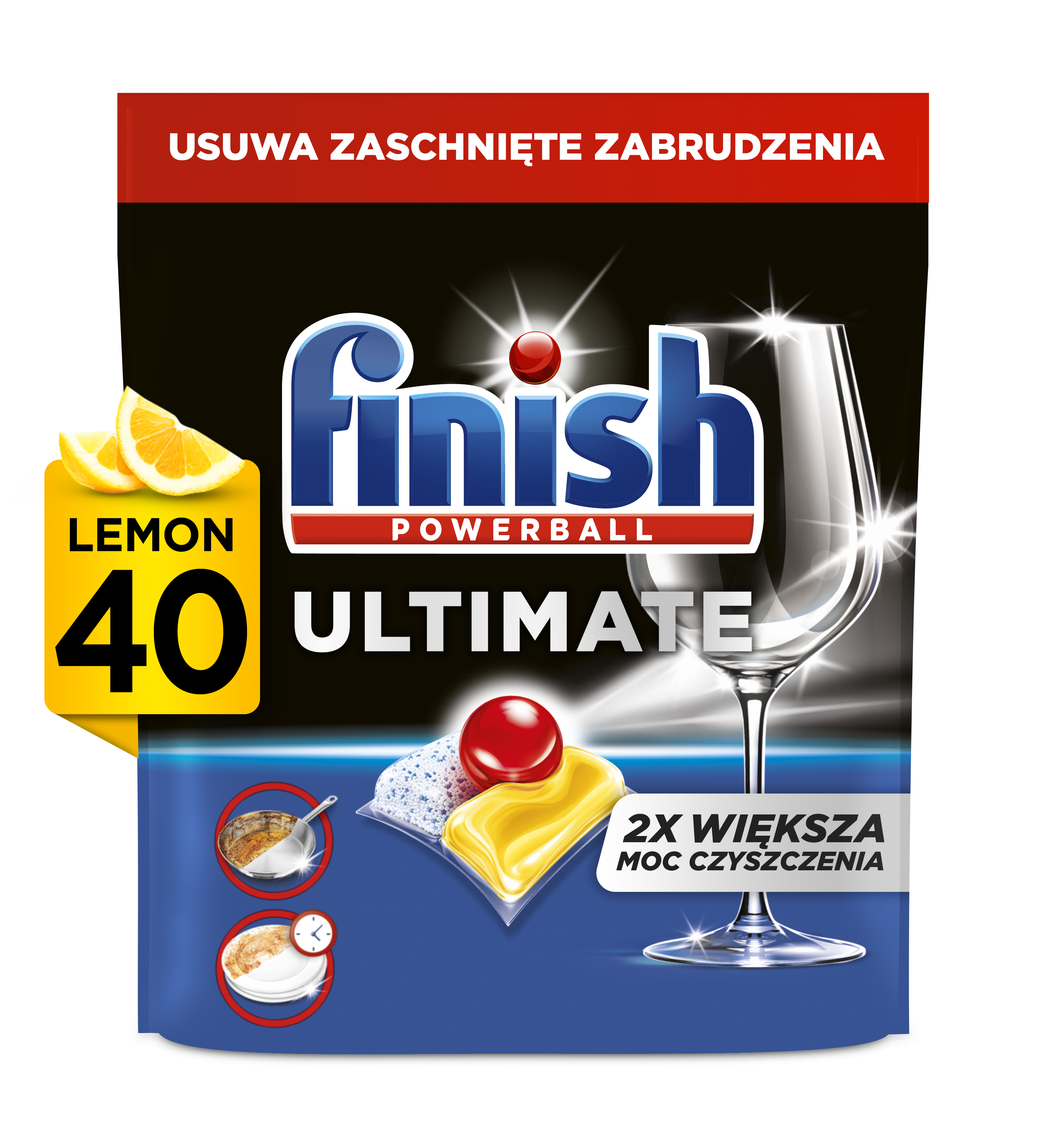 Finish Kapsułki Ultimate 40 Lemon