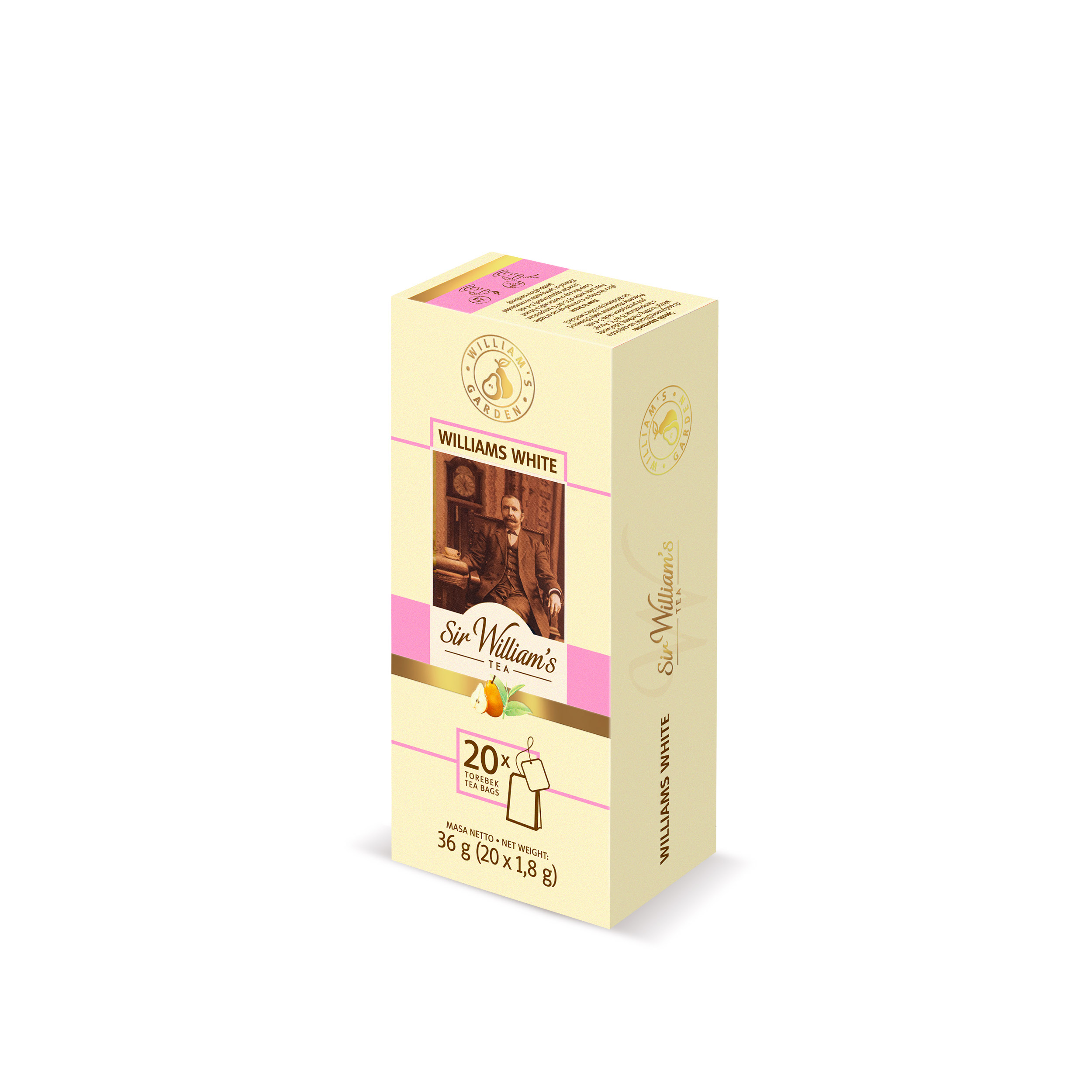 Herbata Sir William'S Tea Williams White 20 Szt.X1,8G