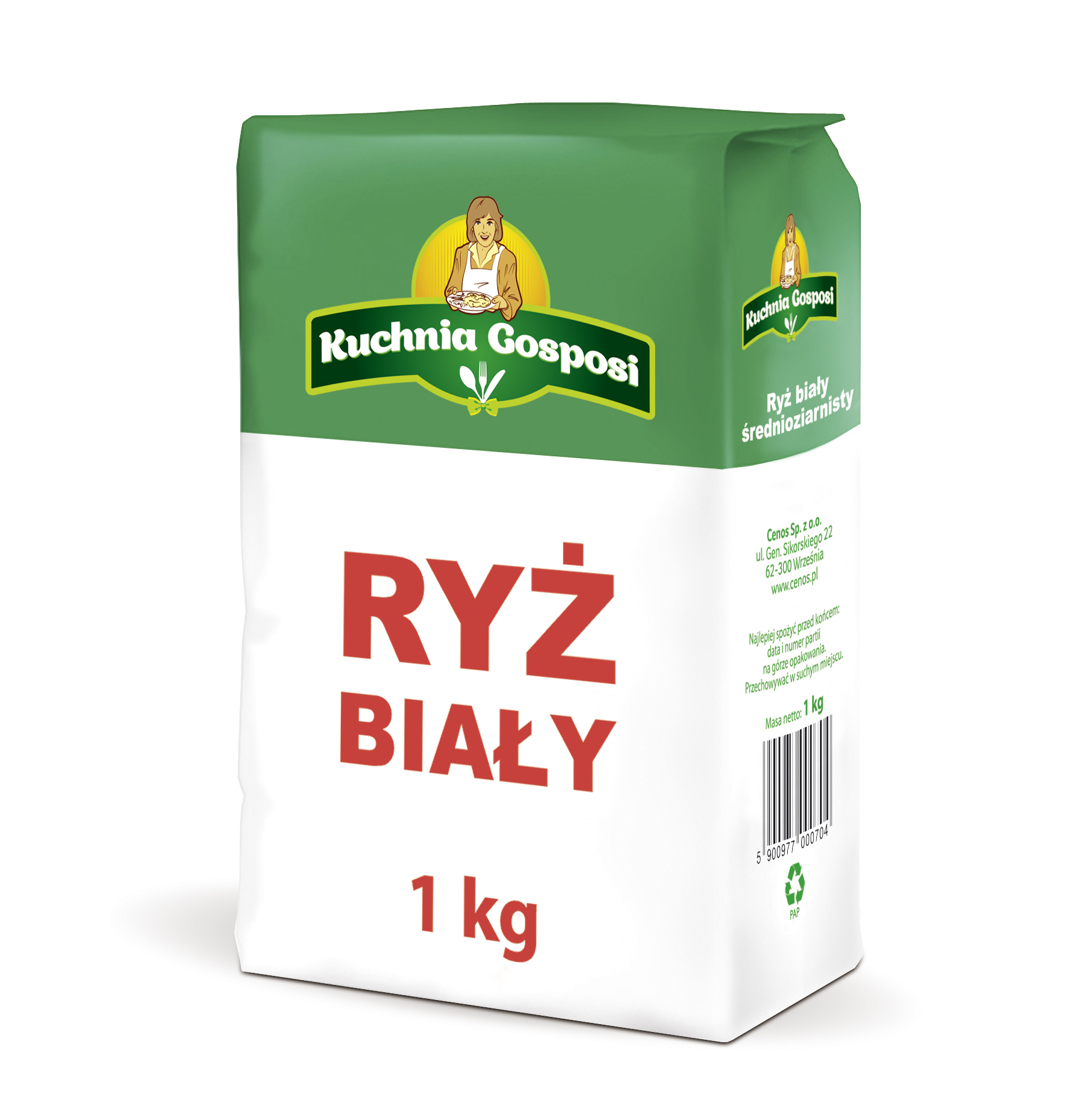 Kuchnia Gosposi Ryż Biały 1 Kg