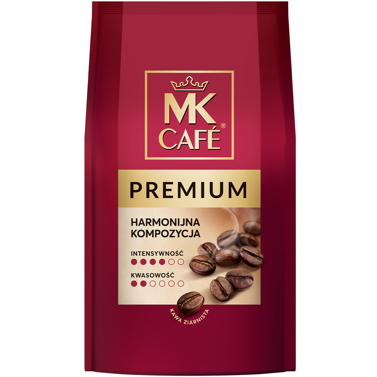 Mk Cafe Premium 1 Kg Kawa Palona Ziarnista