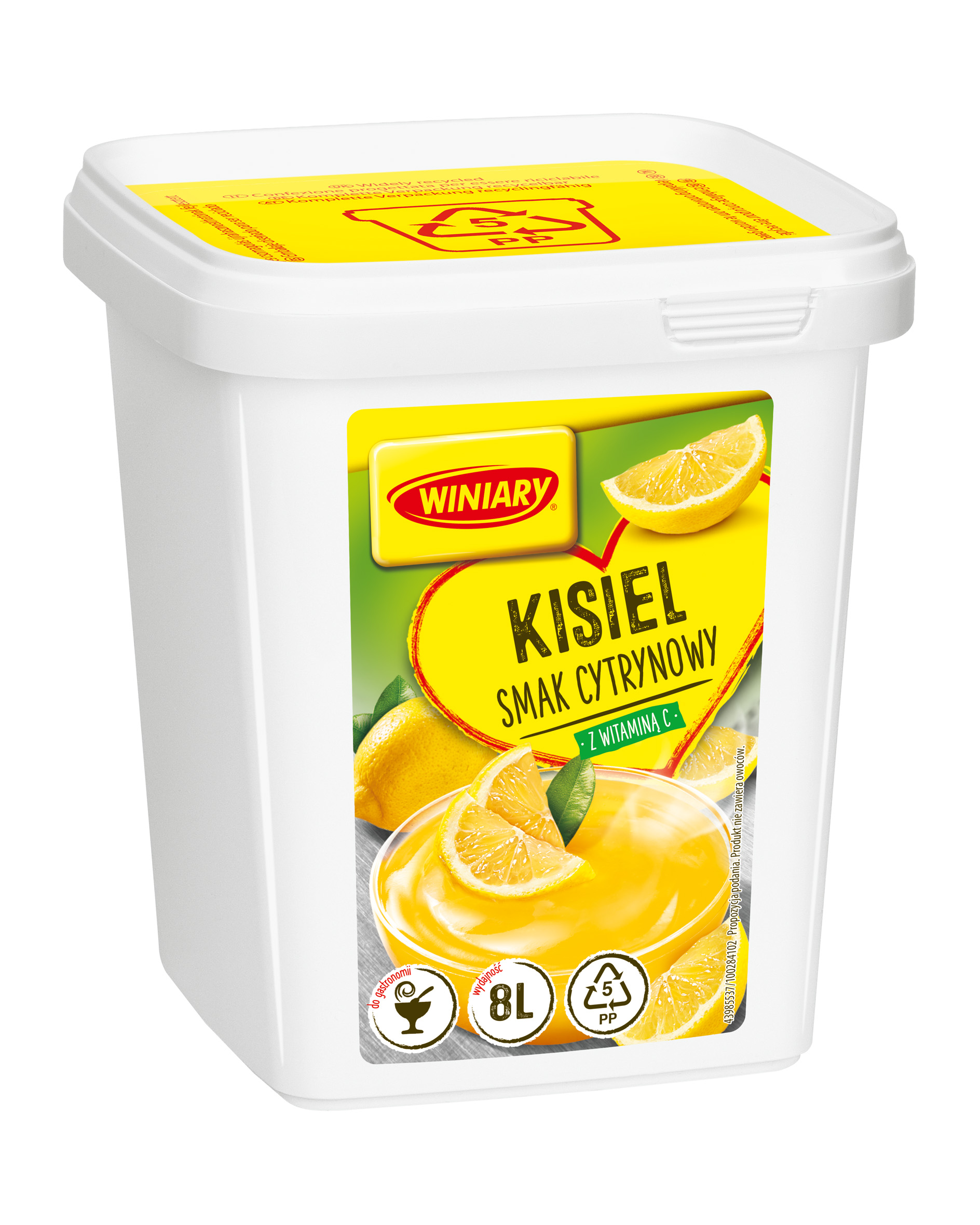 Winiary Kisiel O Smaku Cytrynowym Z Cukrem 1,3Kg