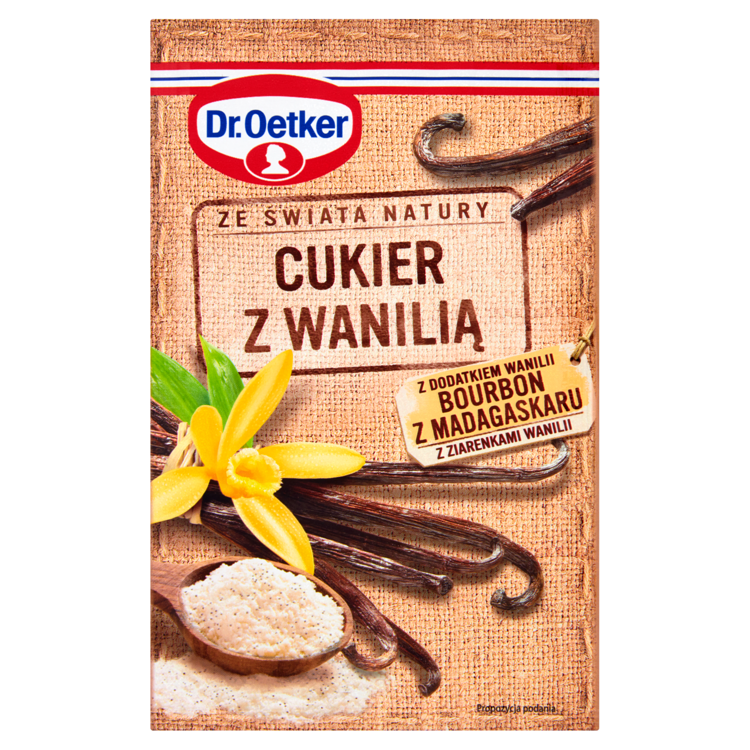 Dr. Oetker Ze Świata Natury Cukier Z Wanilią 12 G