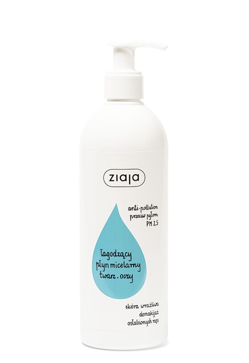 Ziaja De-Makijaż Łagodzący Płyn Micelarny 390 Ml