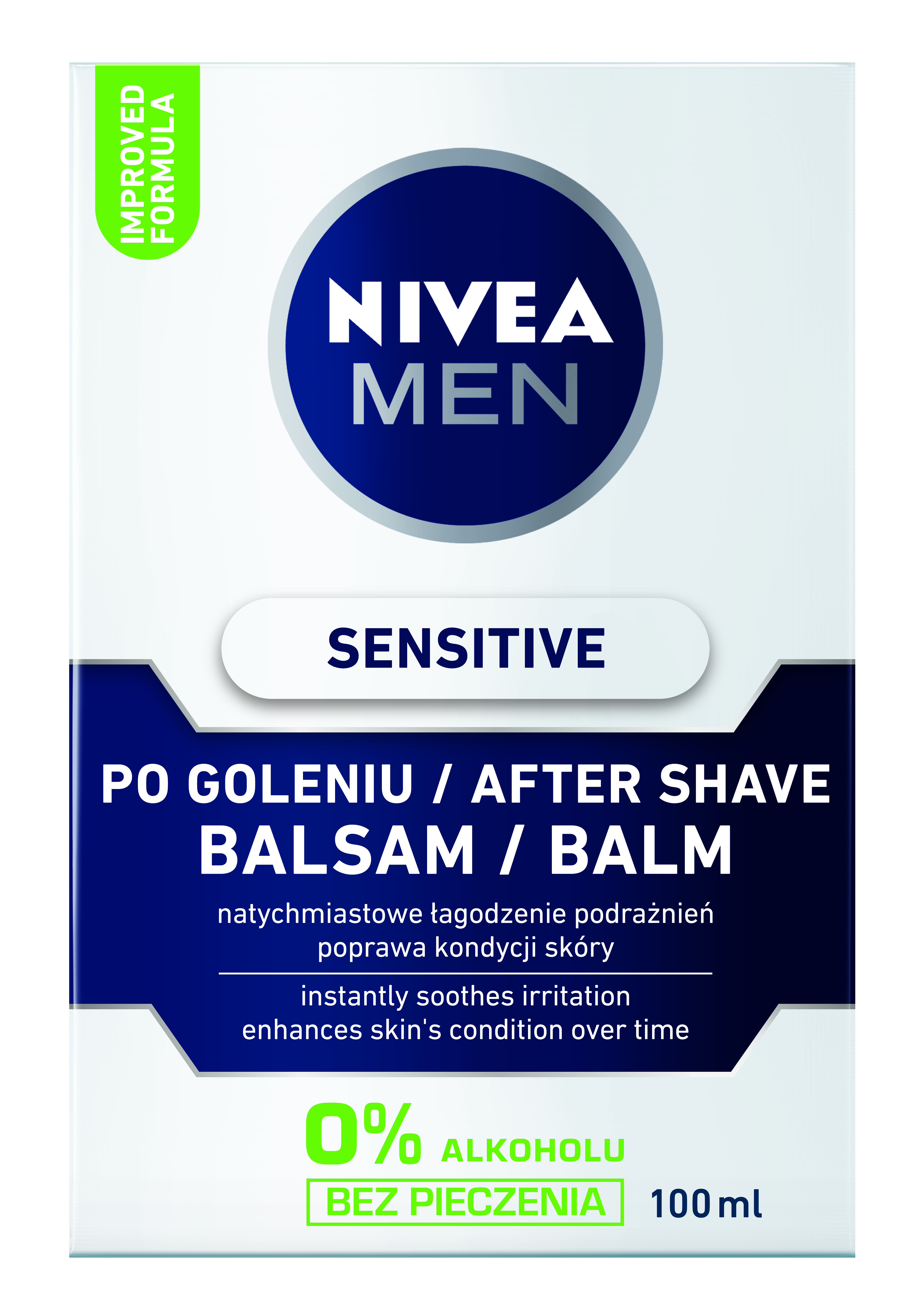 Nivea Łagodzący Balsam Po Goleniu Sensitive 100 Ml