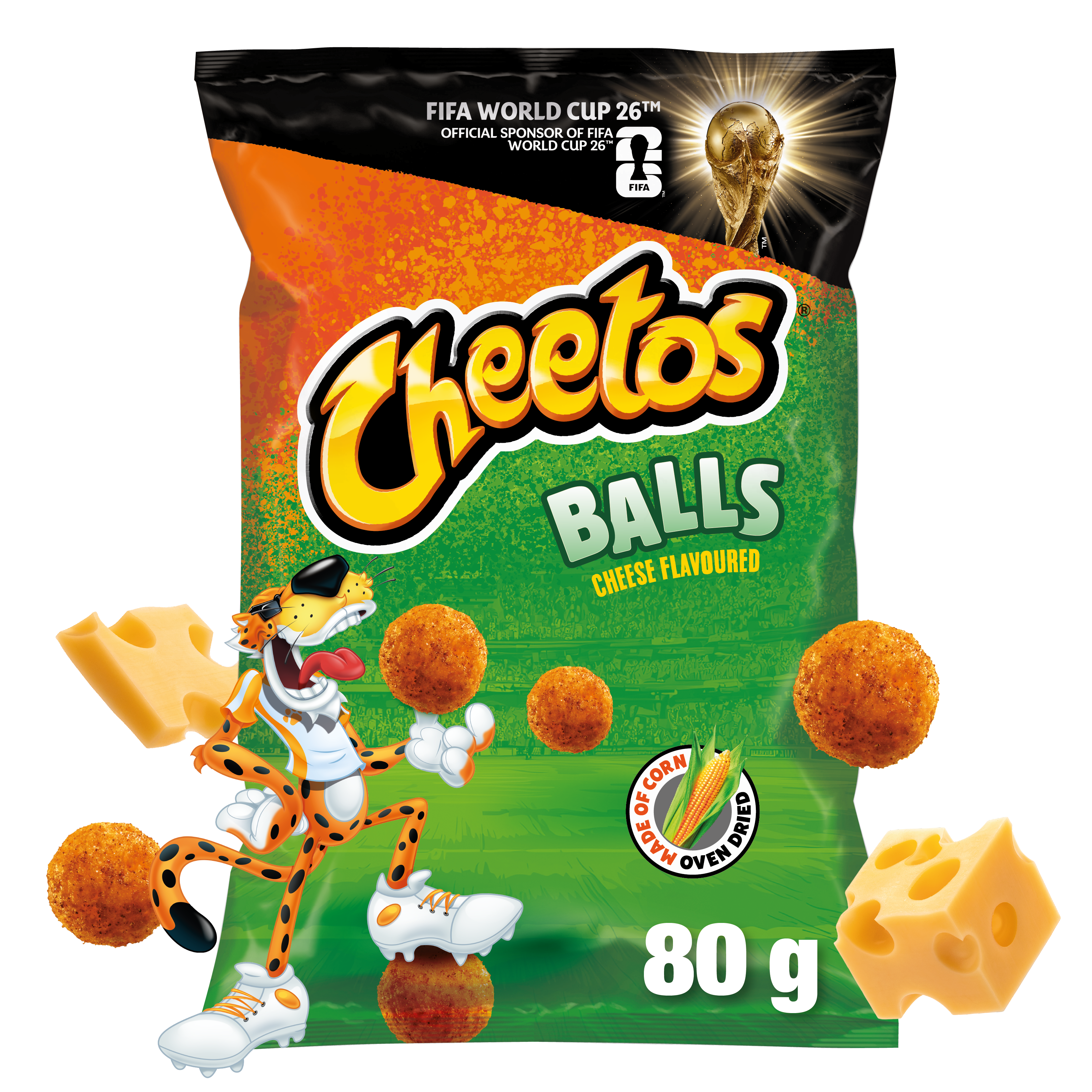Cheetos Cheese Balls World Cup 80 G