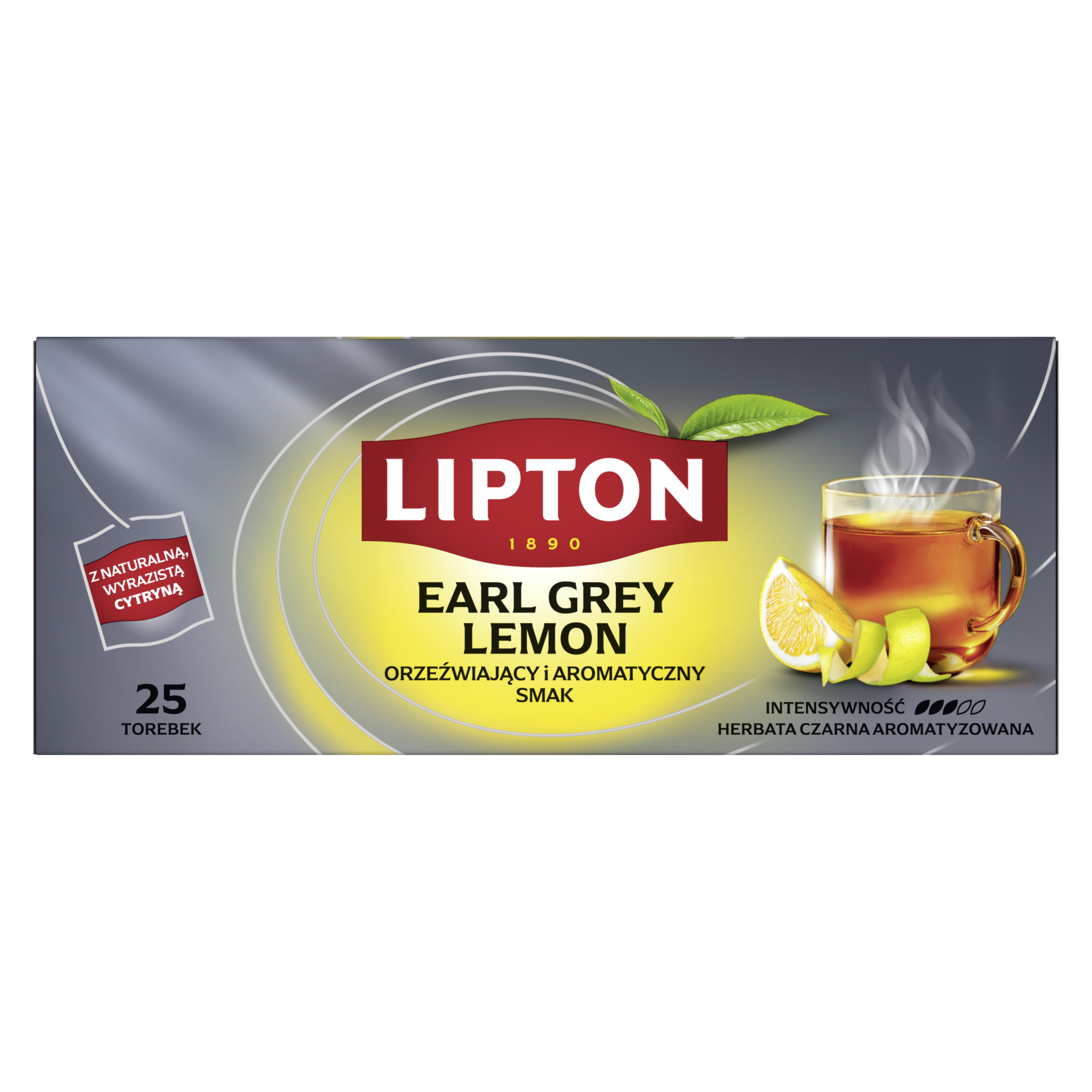 Lipton Earl Grey Lemon 25Tb